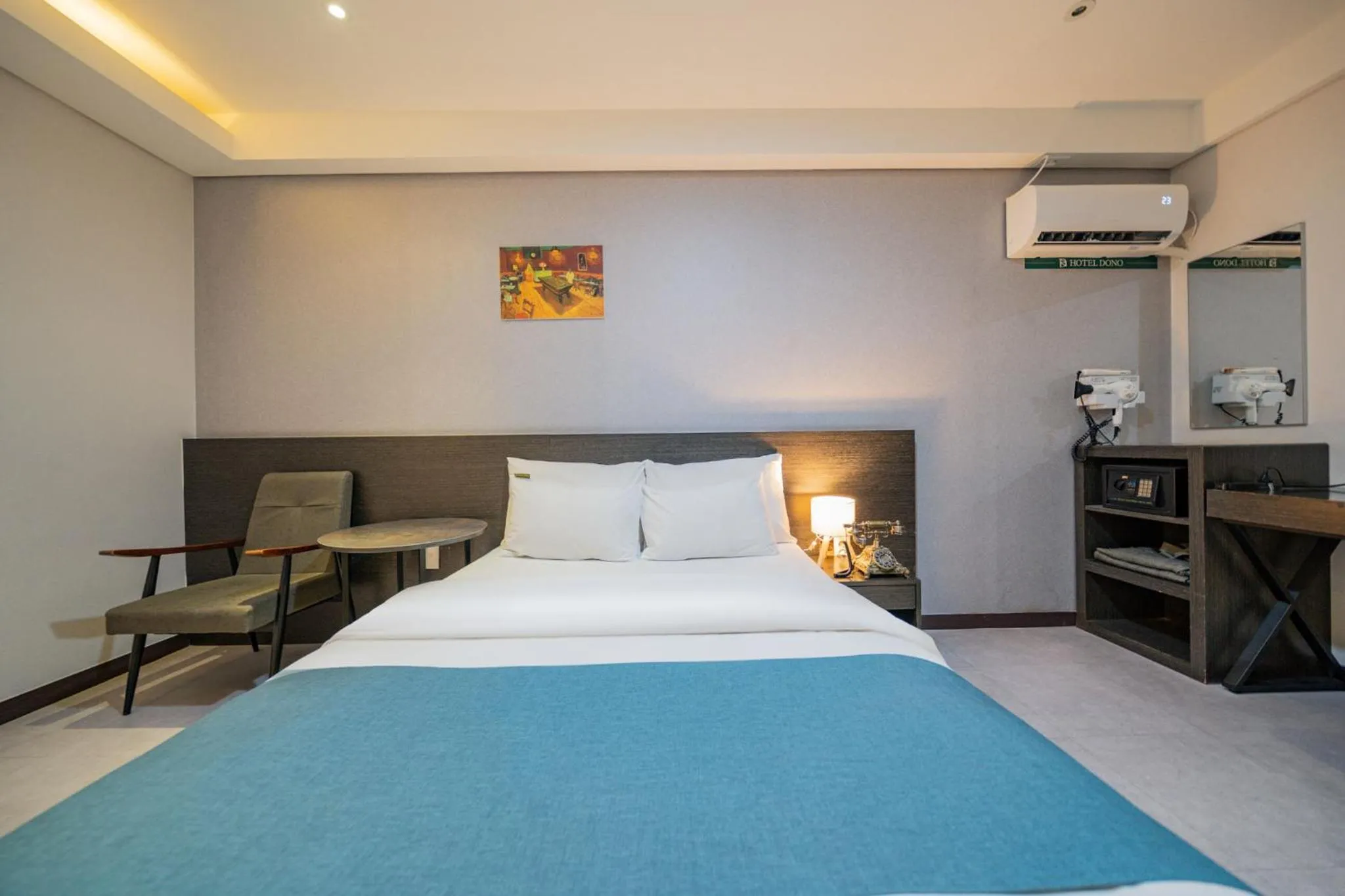 Bed in Suwon Dono1796 Hotel