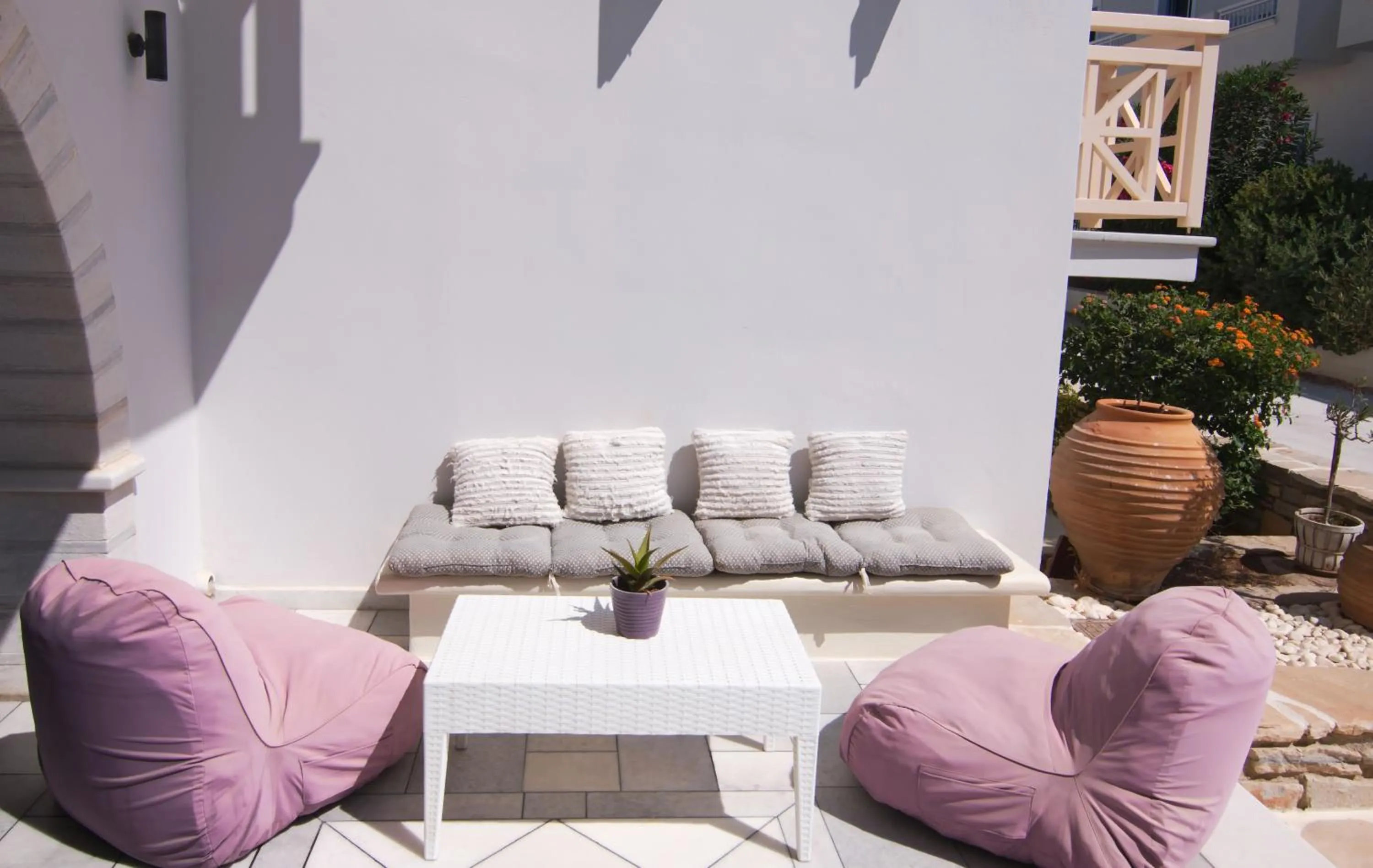 Patio in Camara Hotel