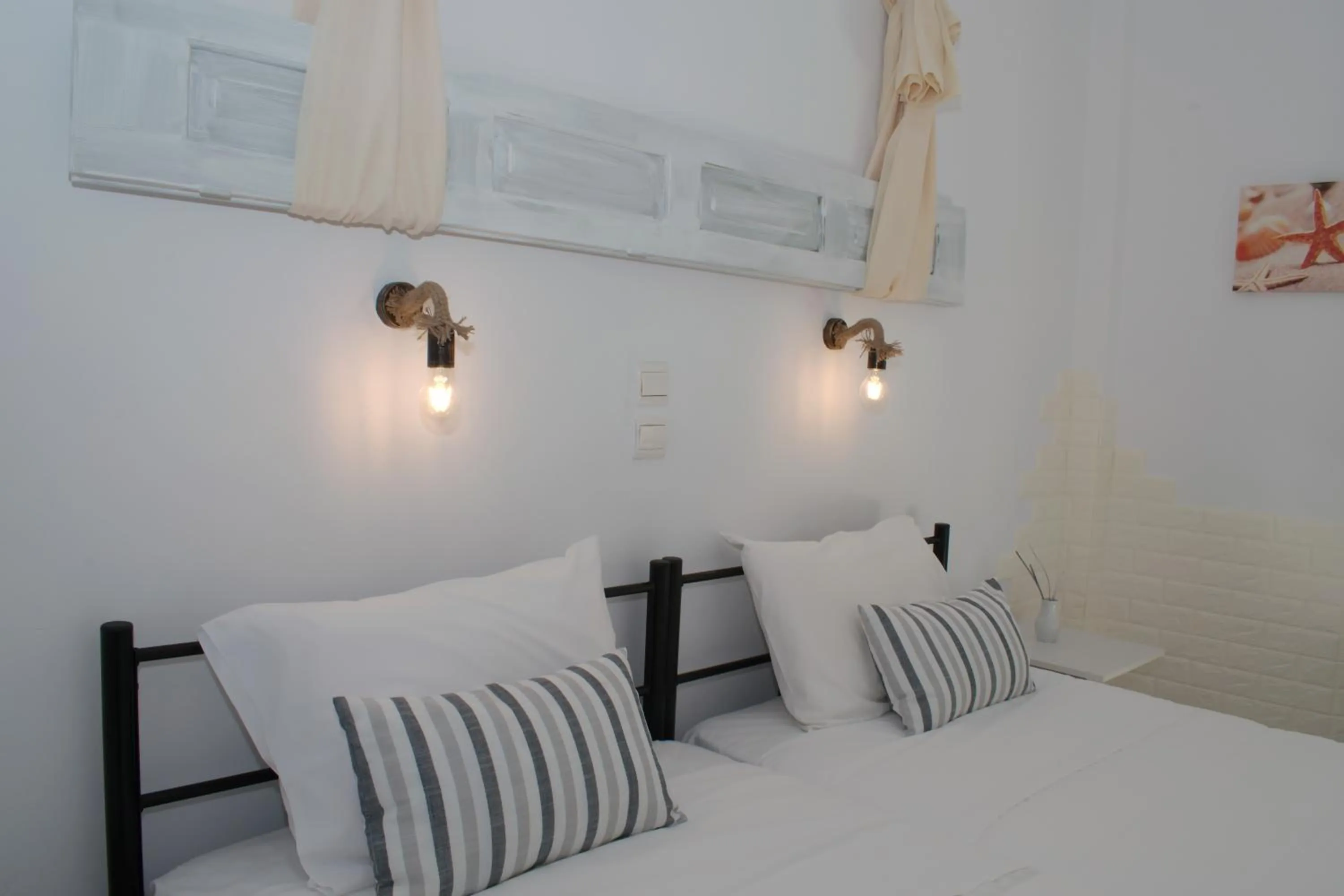 Decorative detail, Bed in Camara Hotel