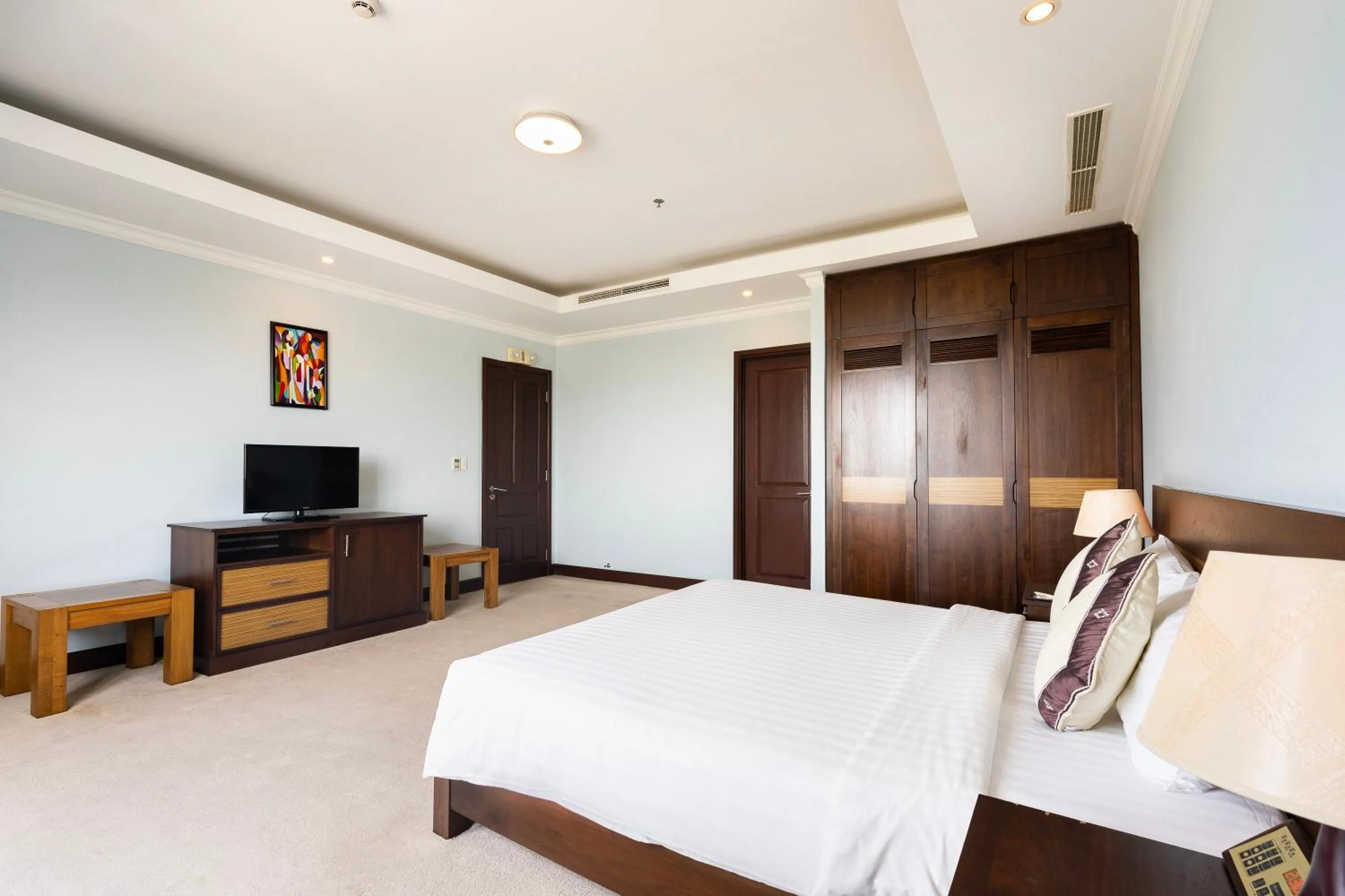 Bedroom, Bed in PHU MY HARBOUR HOTEL - Old Golf Phu My Hotel