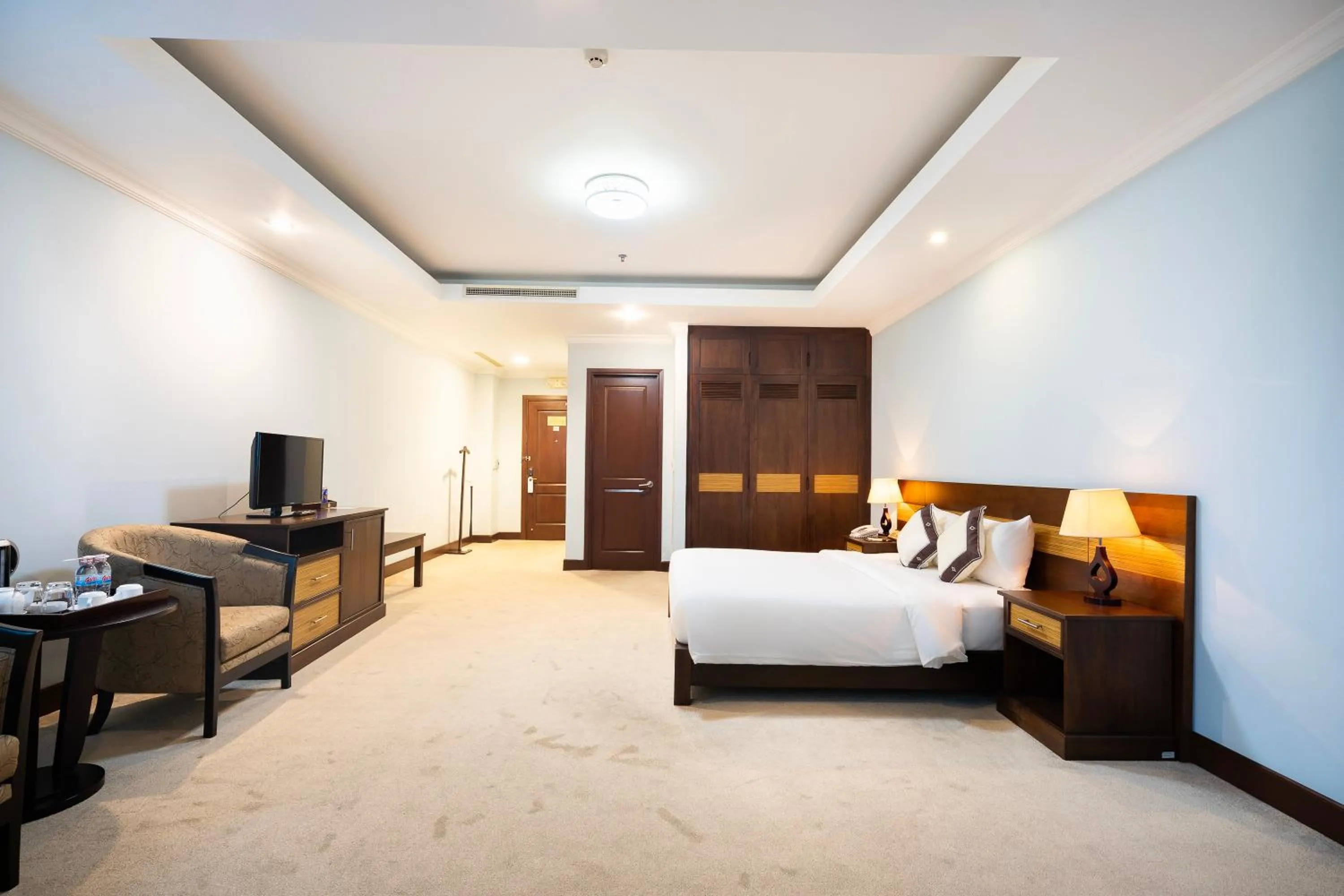 Bedroom, Bed in PHU MY HARBOUR HOTEL - Old Golf Phu My Hotel