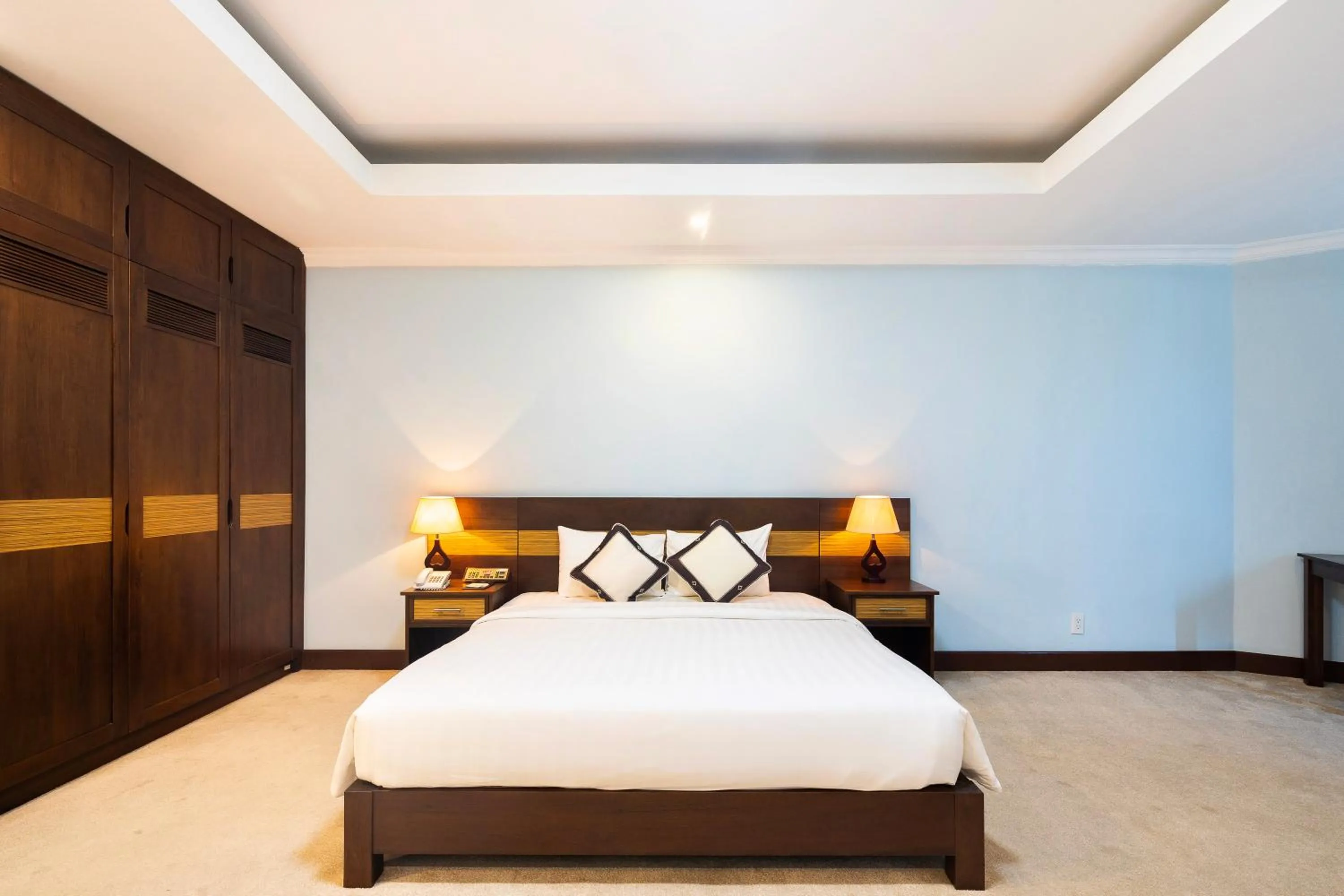 Bedroom, Bed in PHU MY HARBOUR HOTEL - Old Golf Phu My Hotel