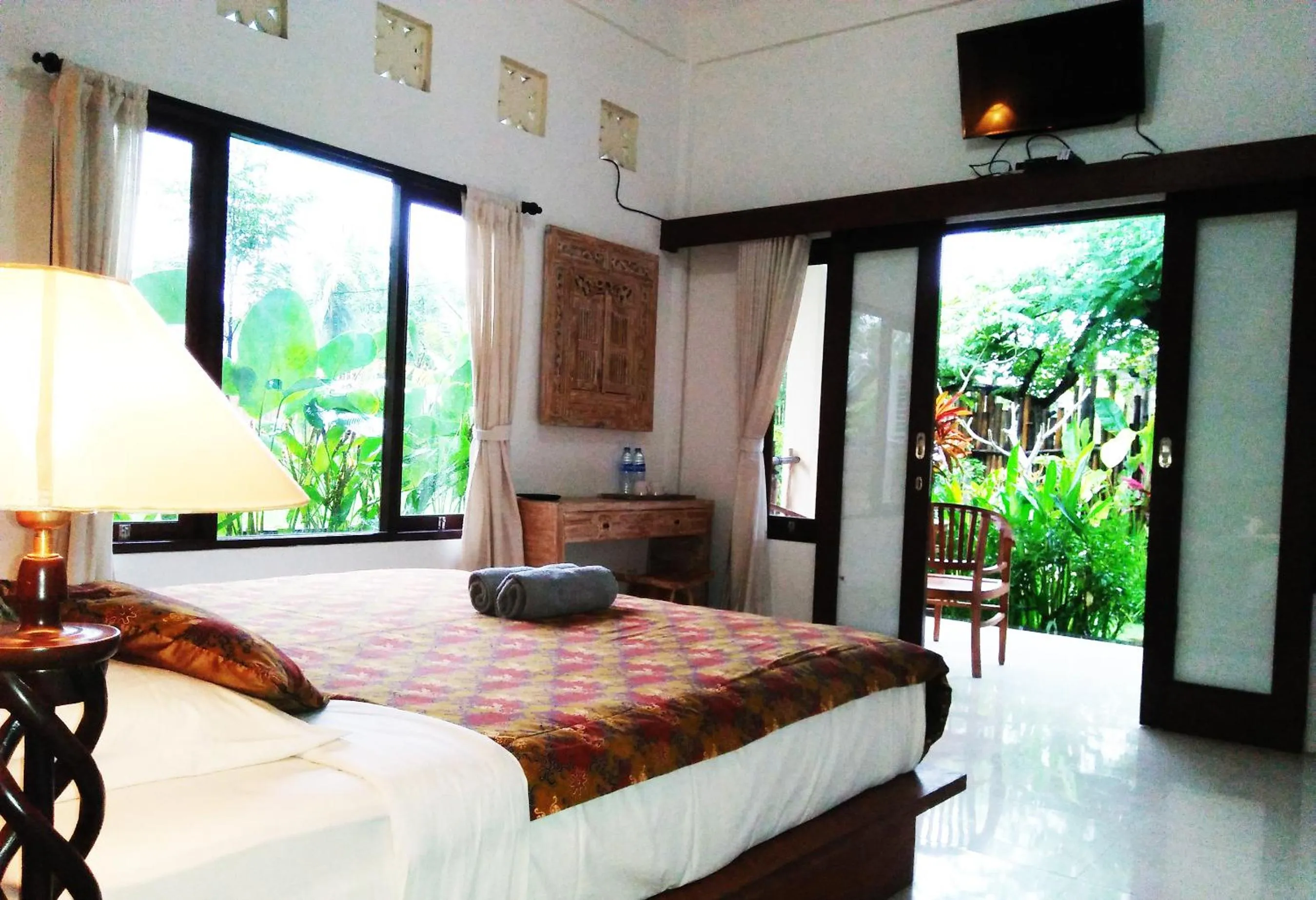 Property building, Bed in Arimba at Bisma