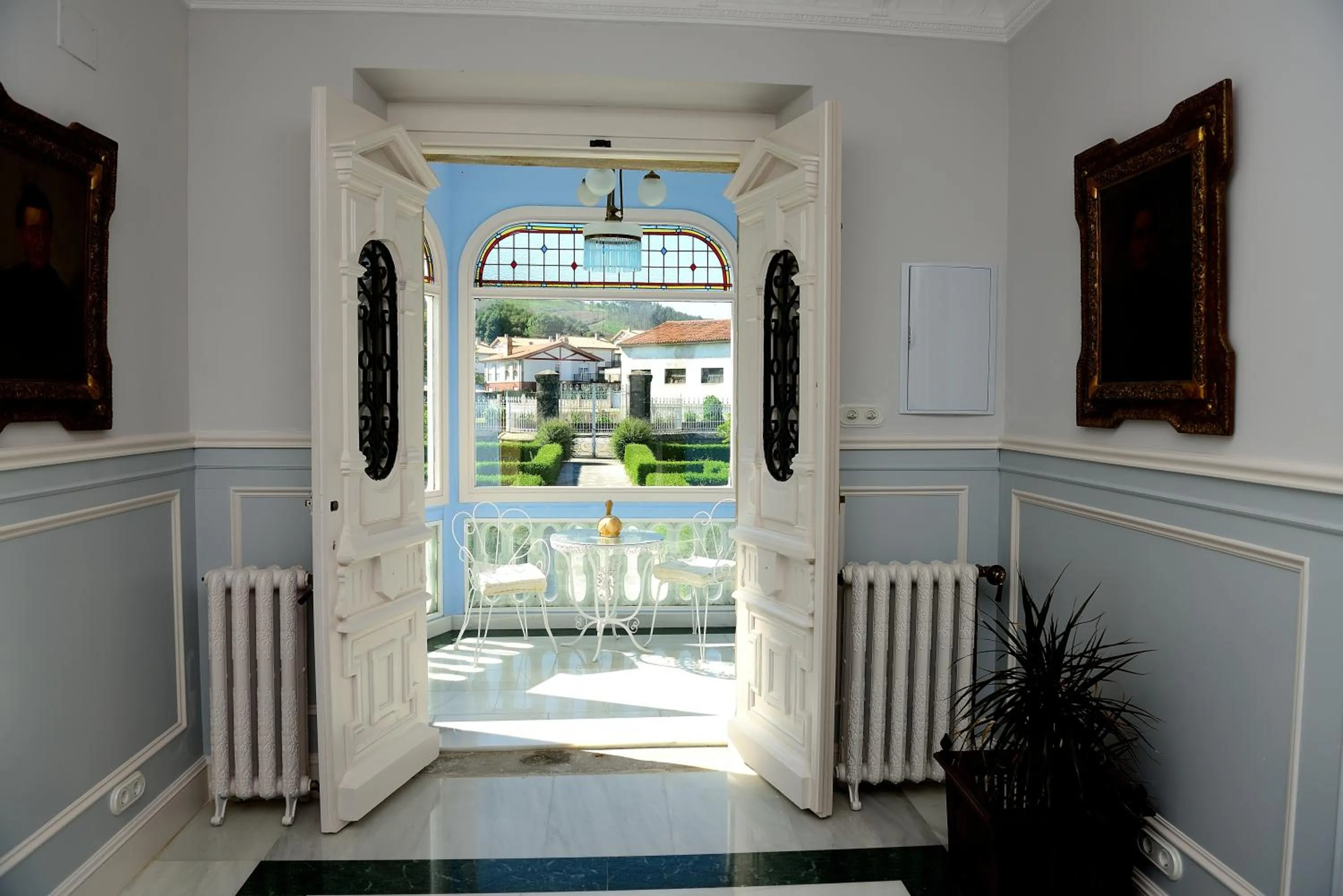 Lobby or reception in Hotel Rural El Solar del Mazo