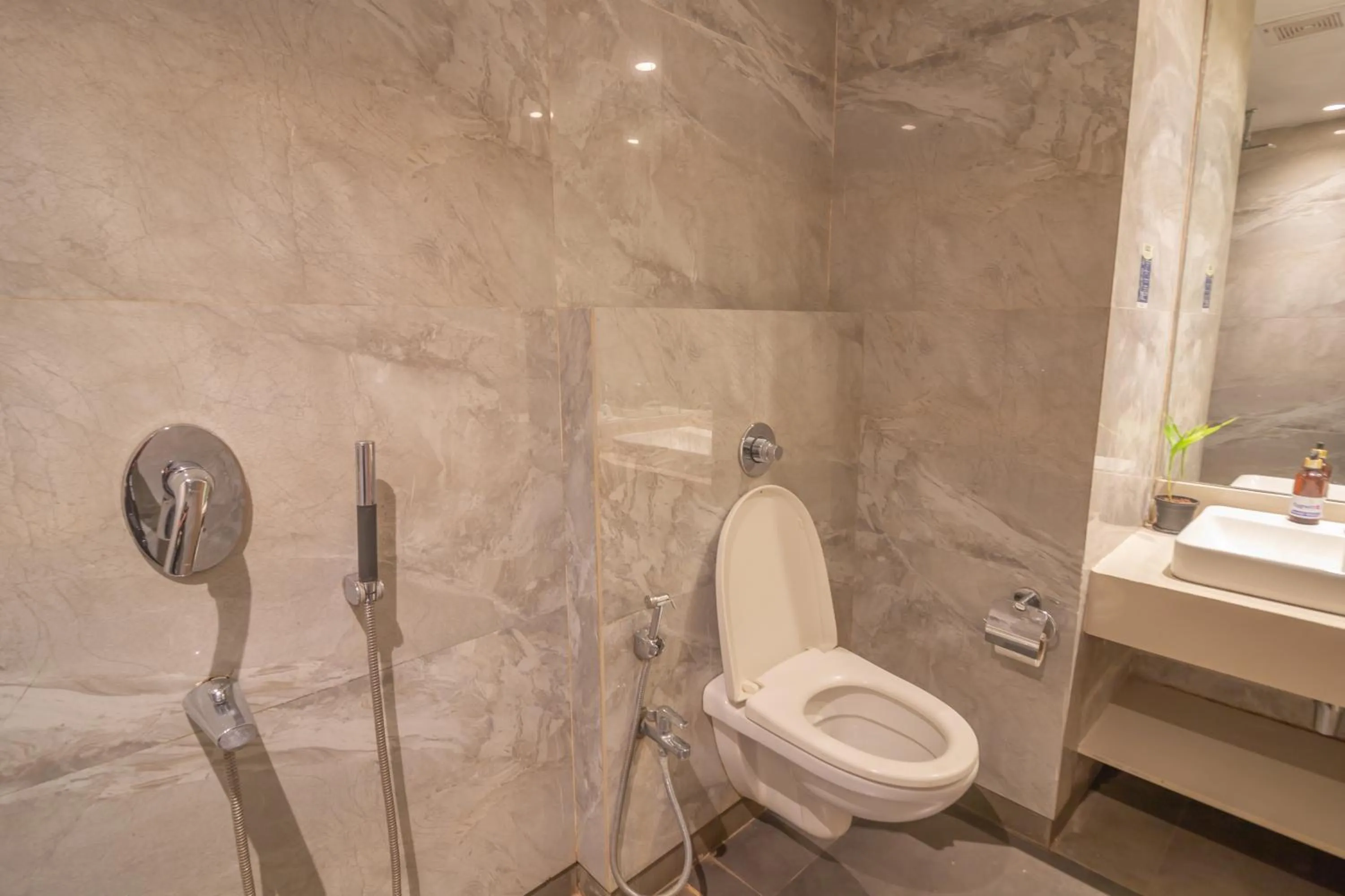 Bathroom in Hotel Celestiial , Candolim