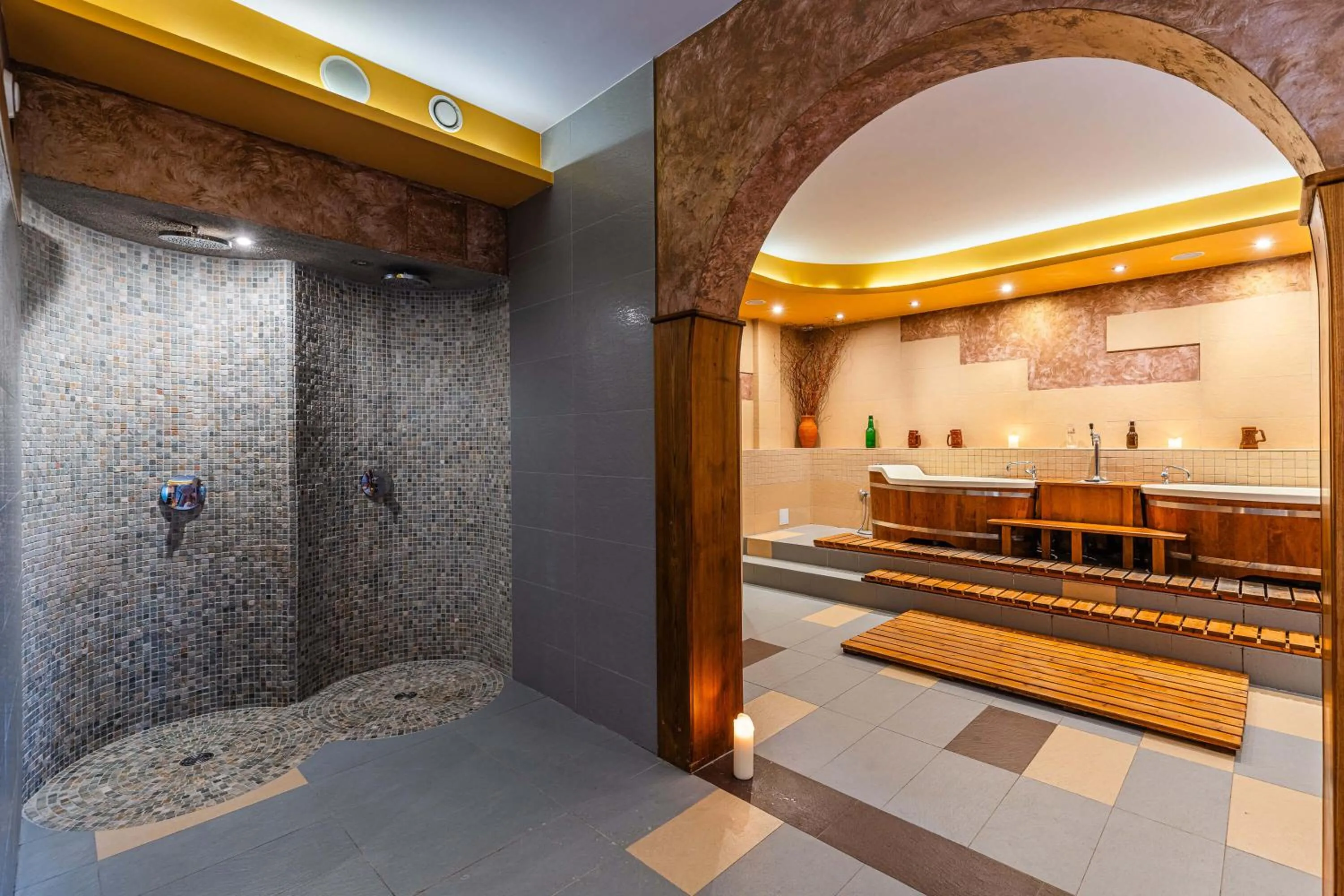 Steam room in Hotel Dziki Potok Karpacz Konferencje & SPA