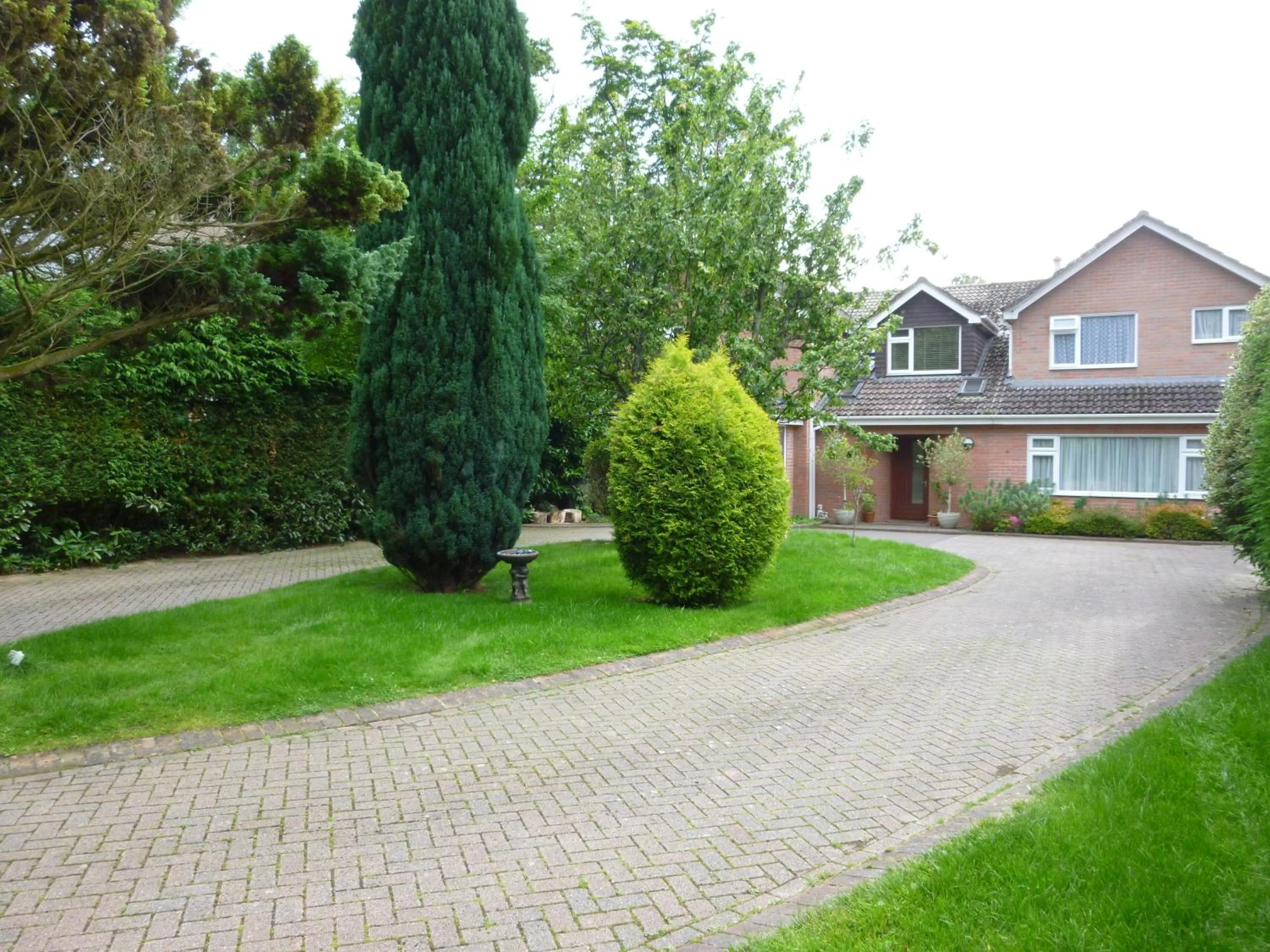 Garden view in Cameron House