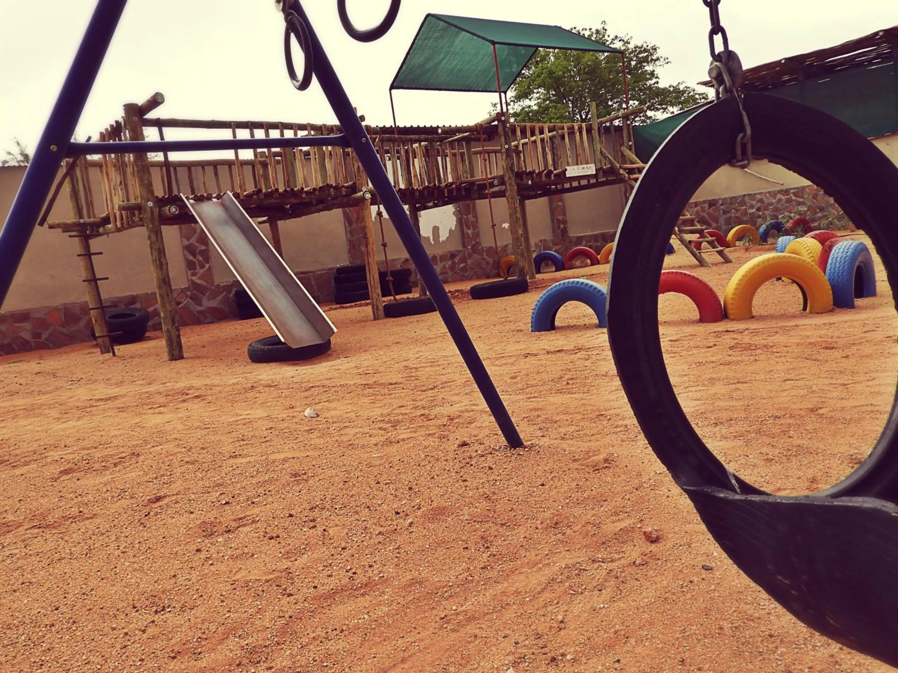 Children play ground in Grunau Country Hotel