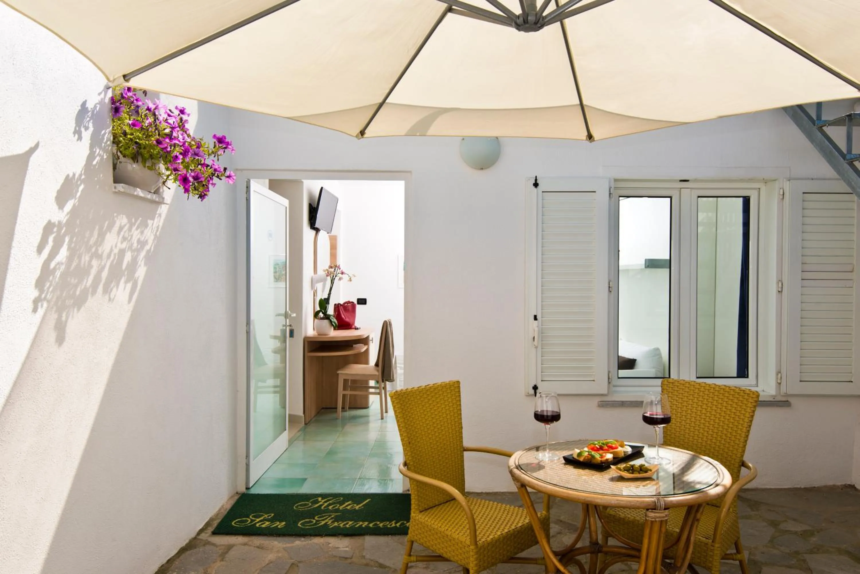 Balcony/Terrace in Hotel San Francesco