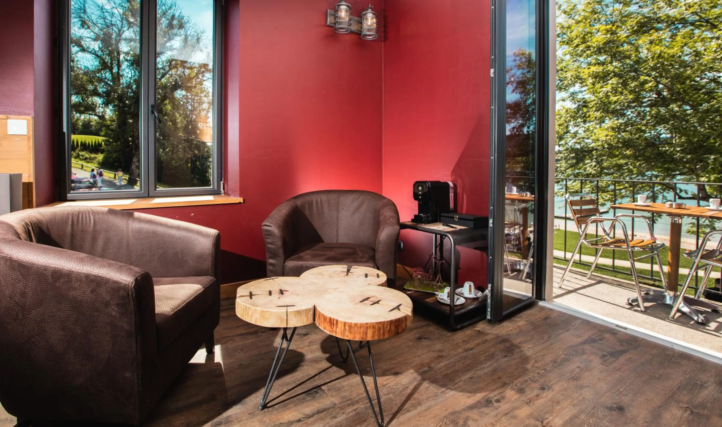 Living room in Hôtel L'Atelier de Donat