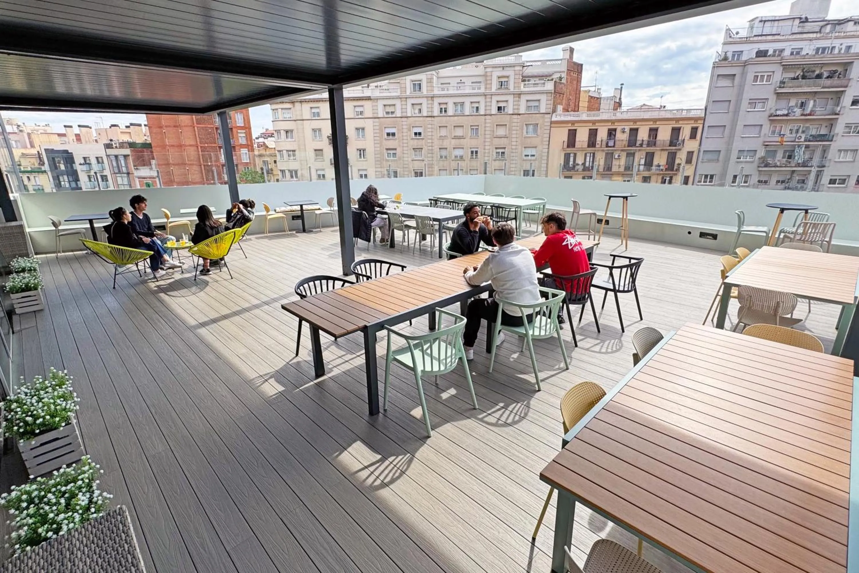 View (from property/room) in Urbany Hostel Barcelona