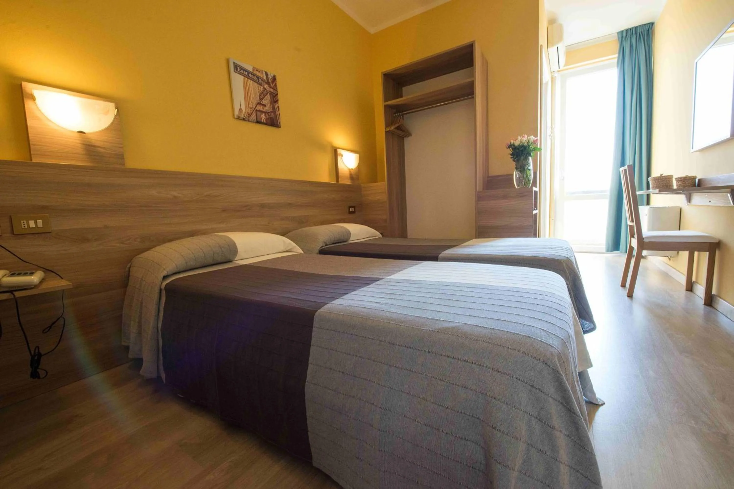 Bed in Hotel Route 9