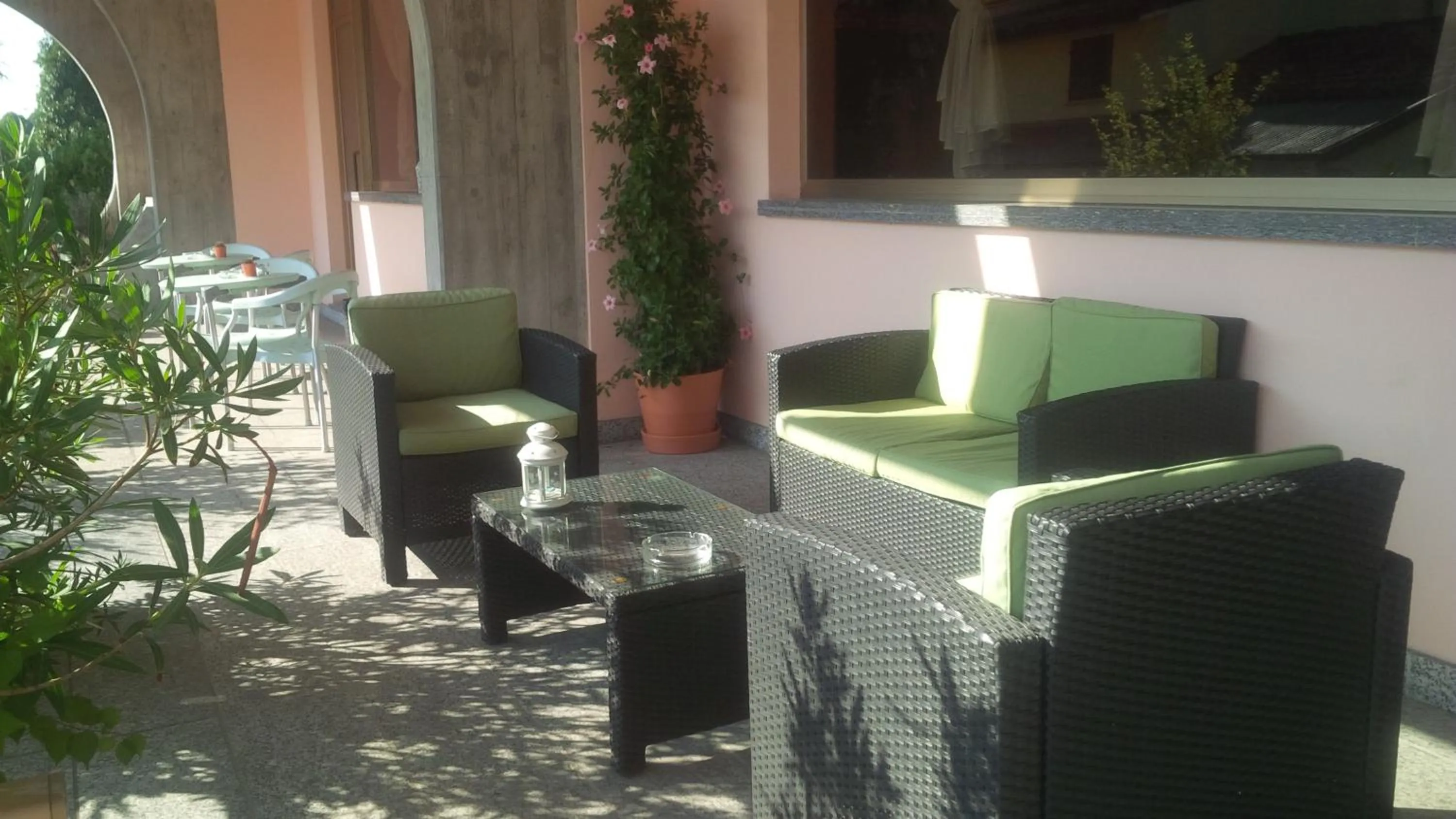 Balcony/Terrace in Hotel Route 9