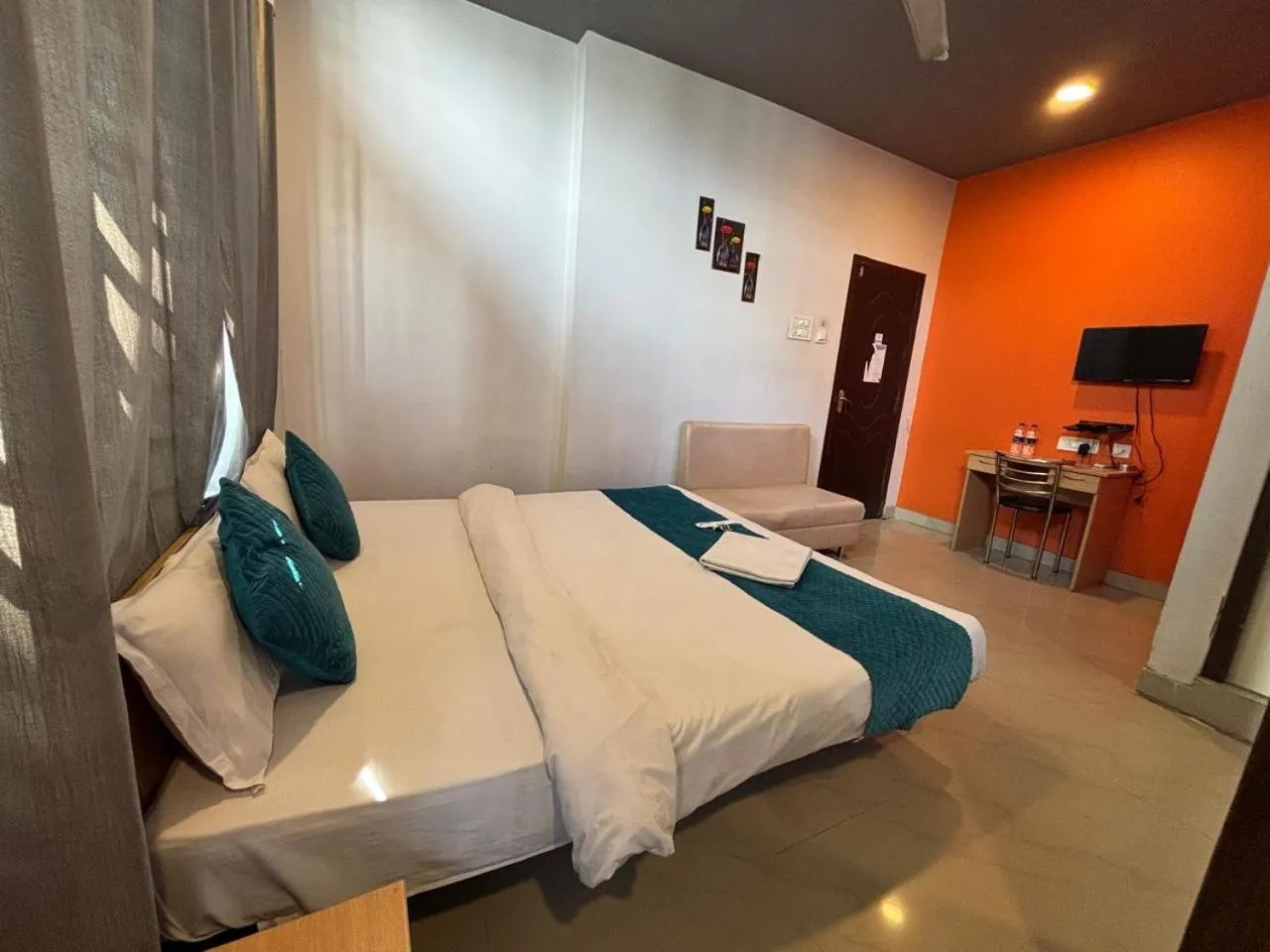 Bed in Hotel Aditya Guwahati