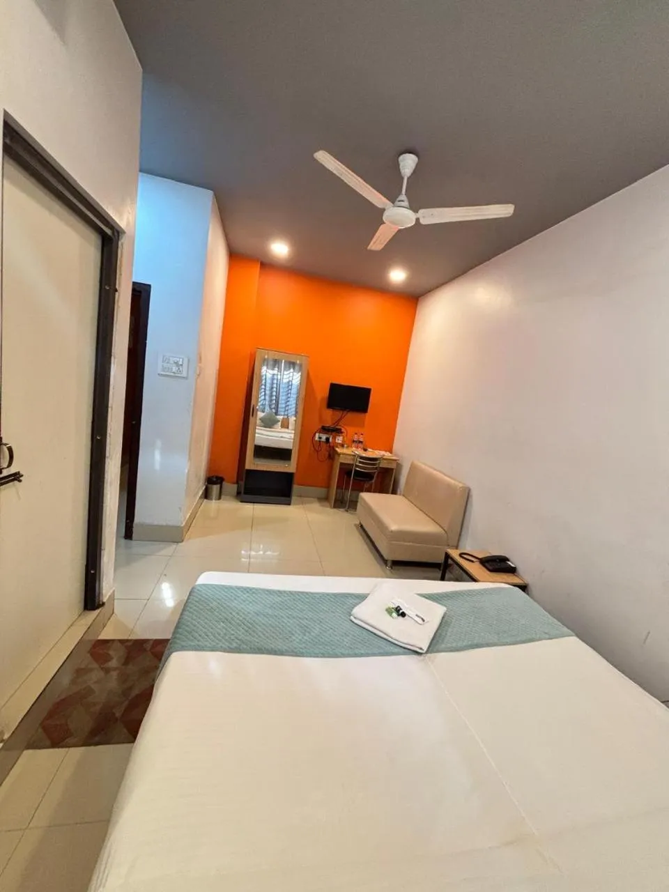 Bed in Hotel Aditya Guwahati