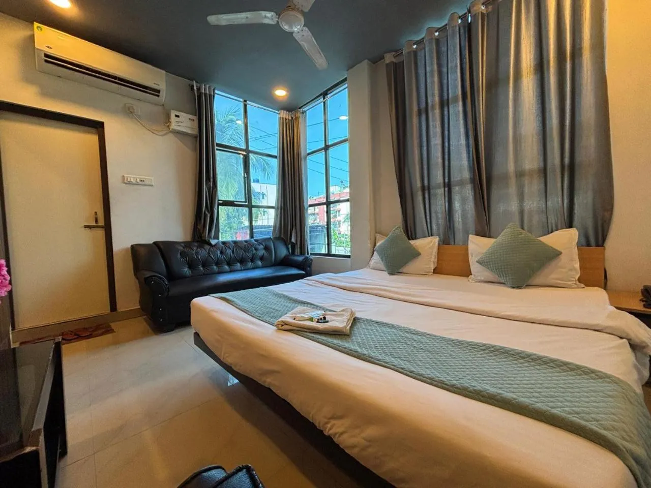 Bed in Hotel Aditya Guwahati