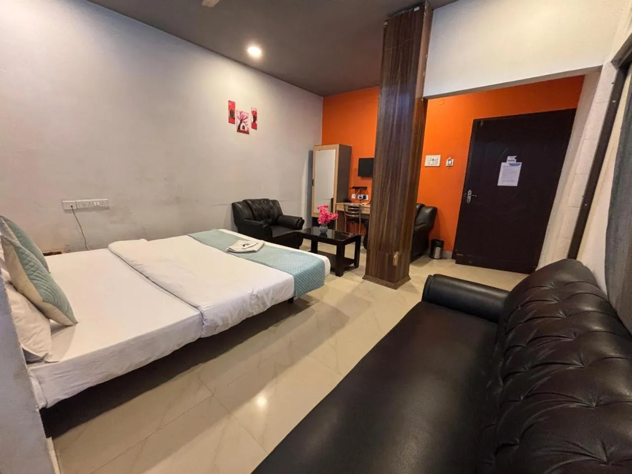 Bed in Hotel Aditya Guwahati