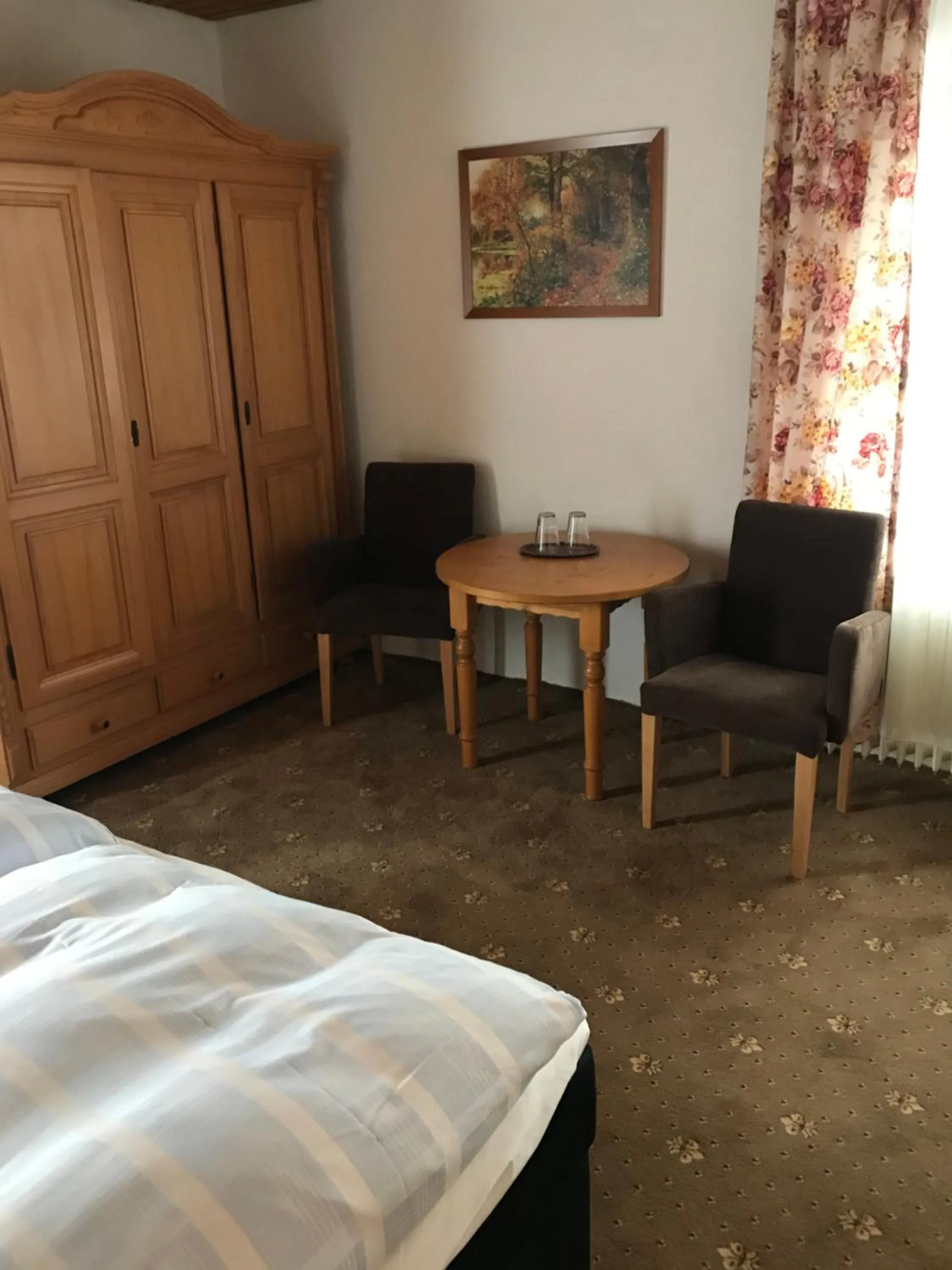 Bed in Hotel Tannenhof