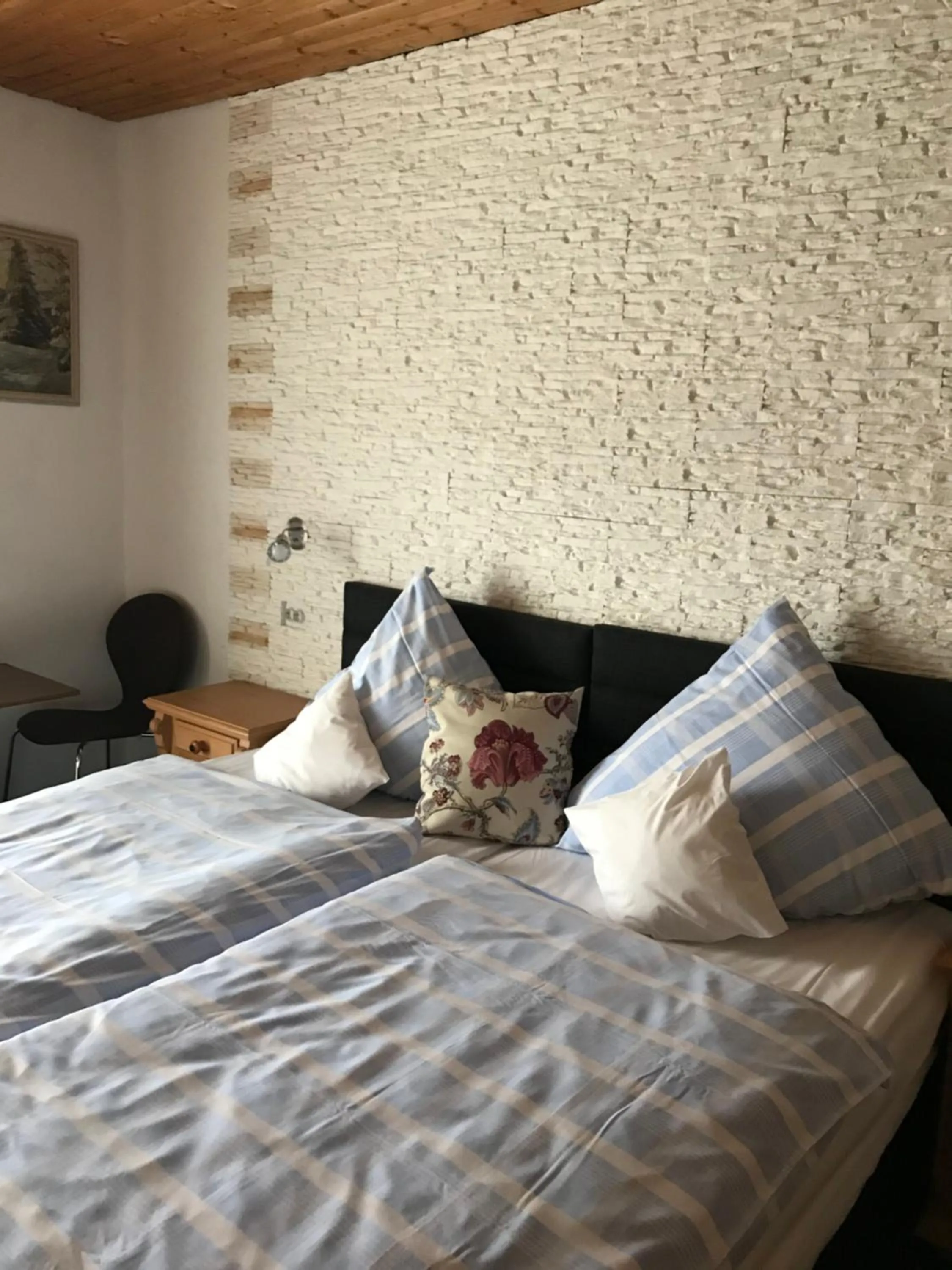 Bed in Hotel Tannenhof