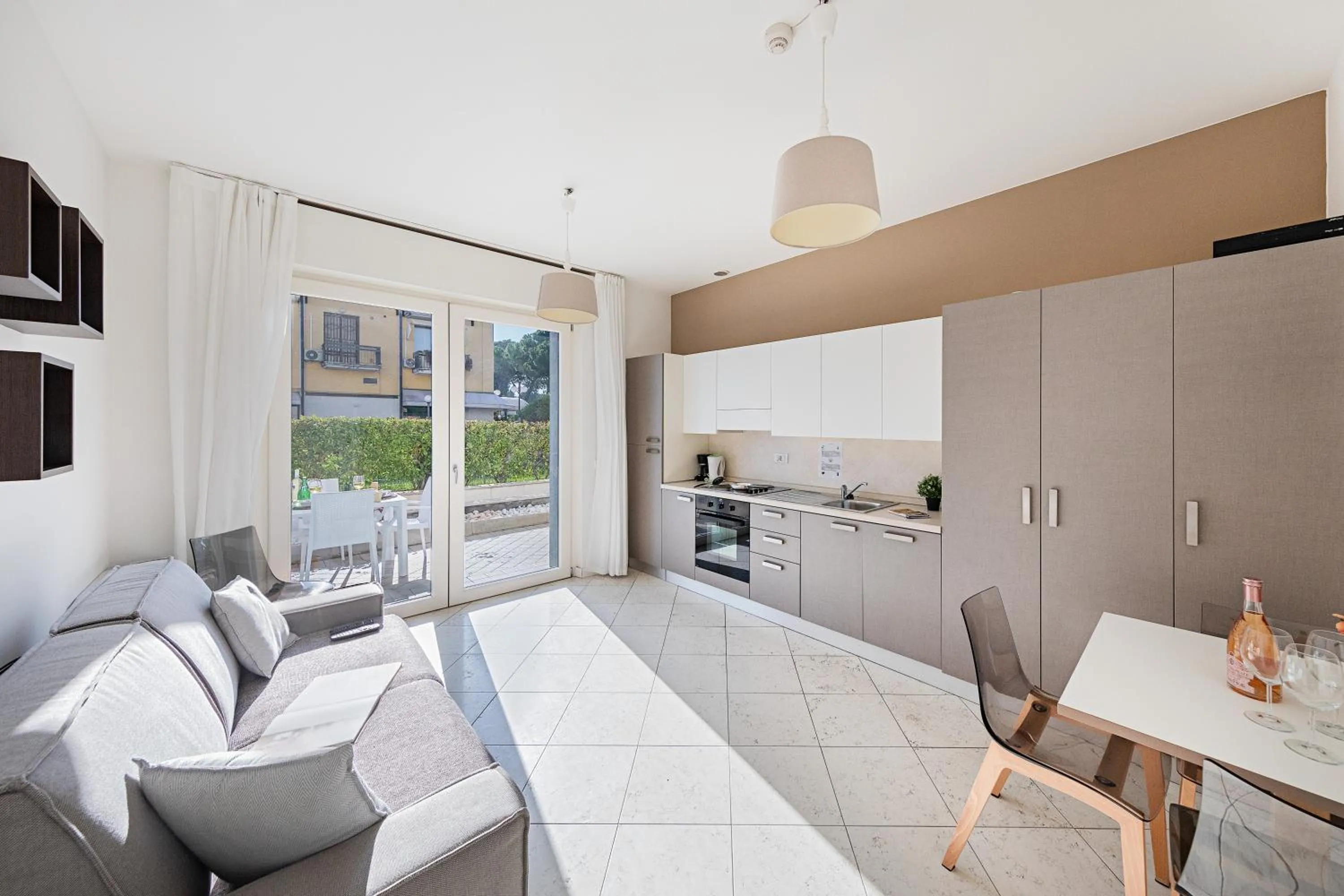 Living room in Residenza Miralago by Wonderful Italy