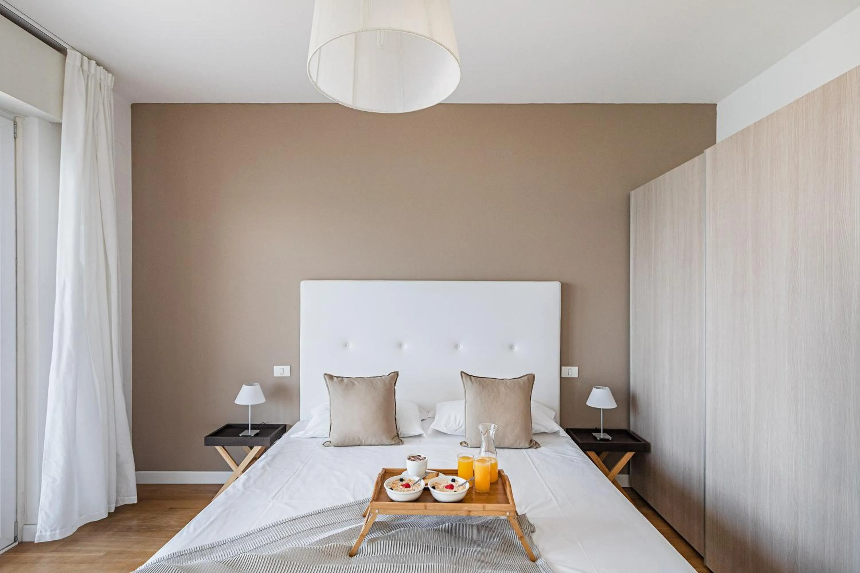 Bedroom, Bed in Residenza Miralago by Wonderful Italy