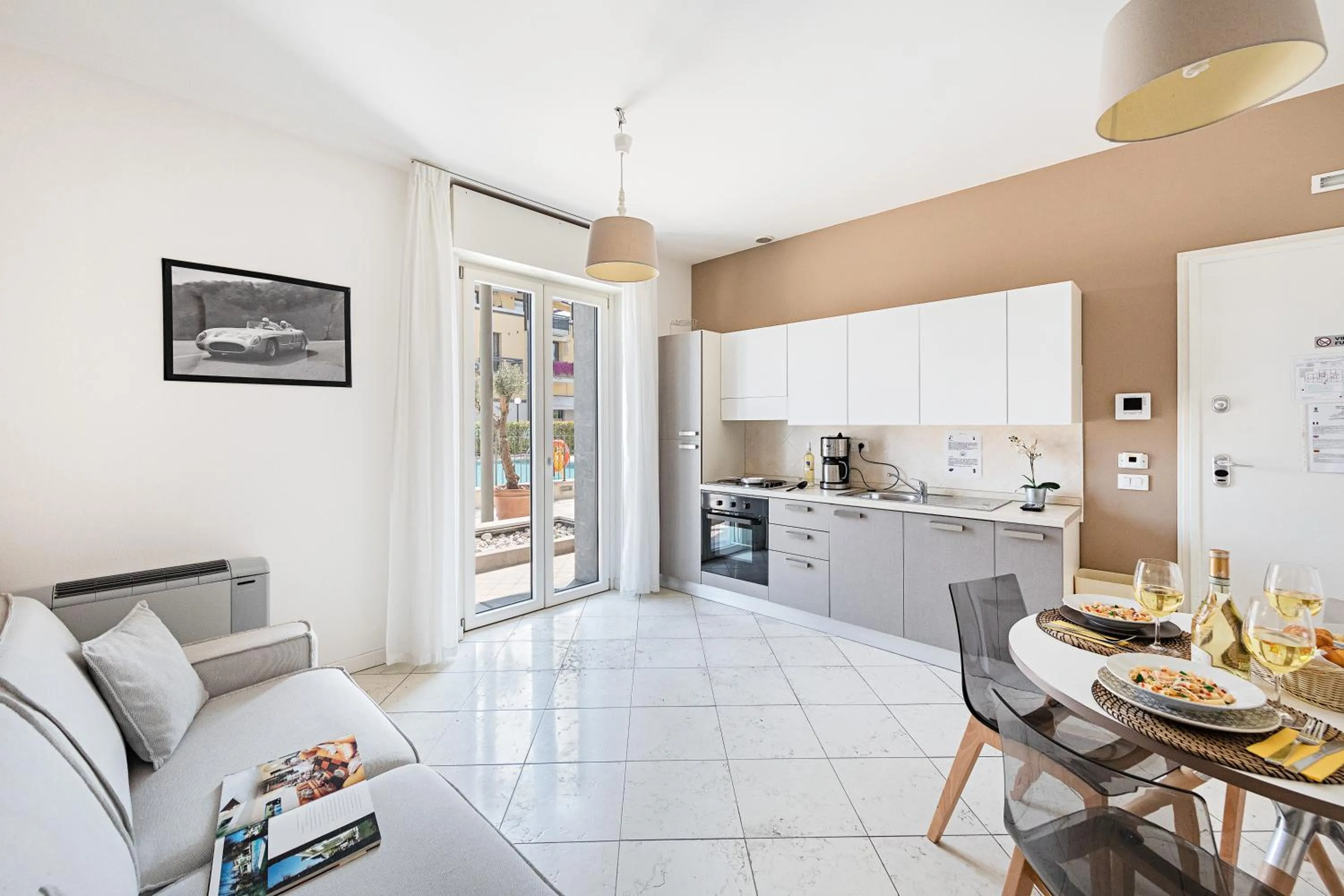 Kitchen or kitchenette in Residenza Miralago by Wonderful Italy