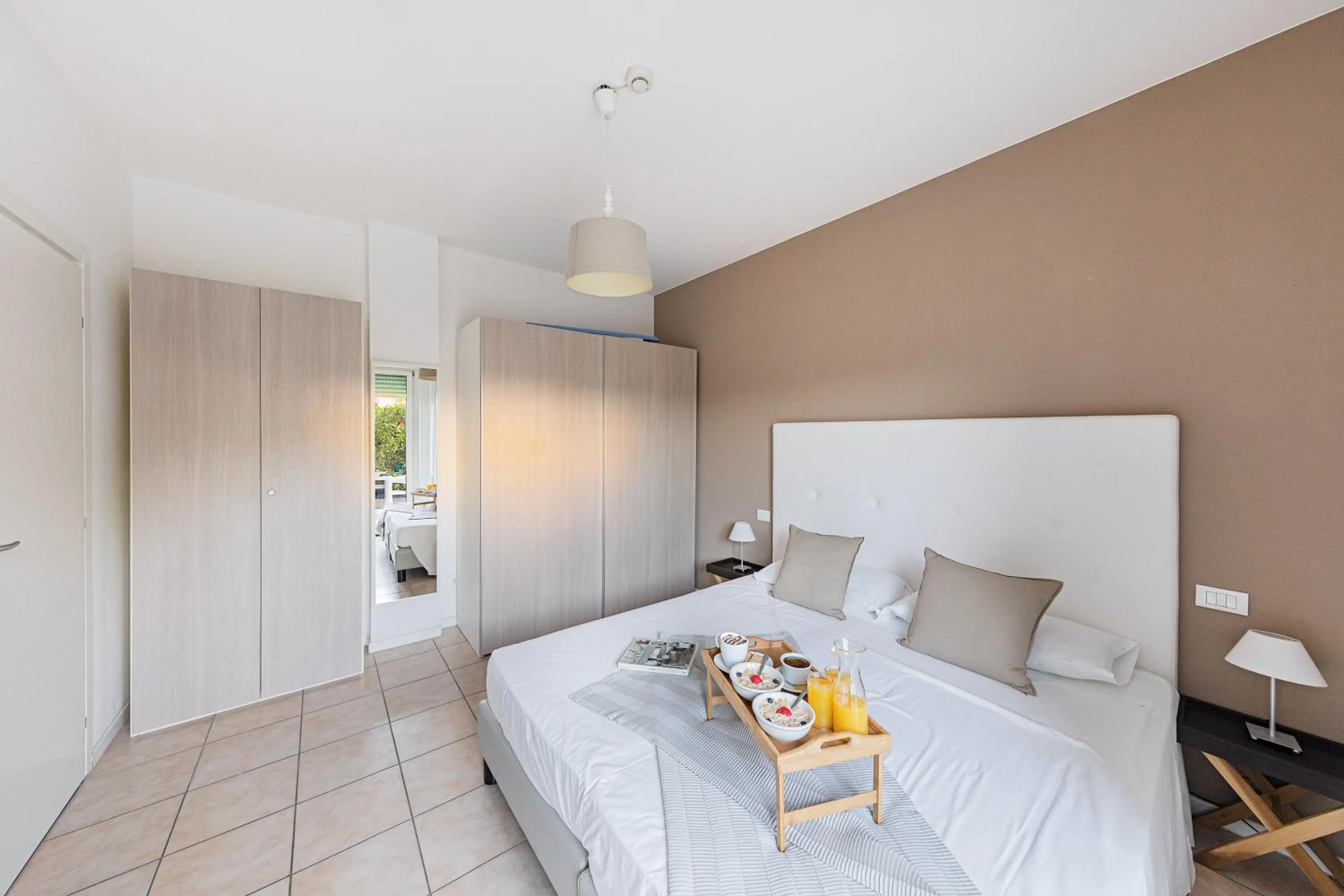 Bedroom, Bed in Residenza Miralago by Wonderful Italy