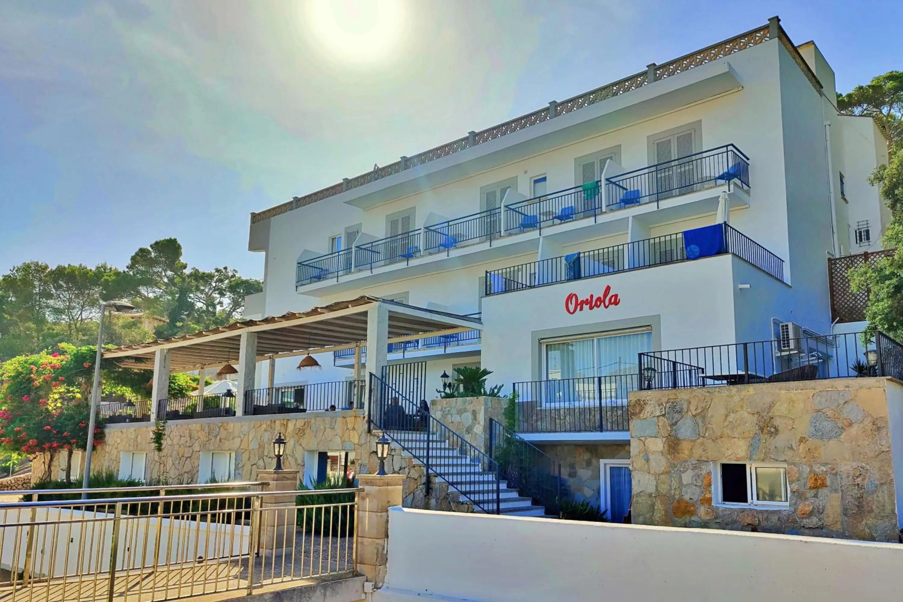 Property building in Boutique Hotel Oriola