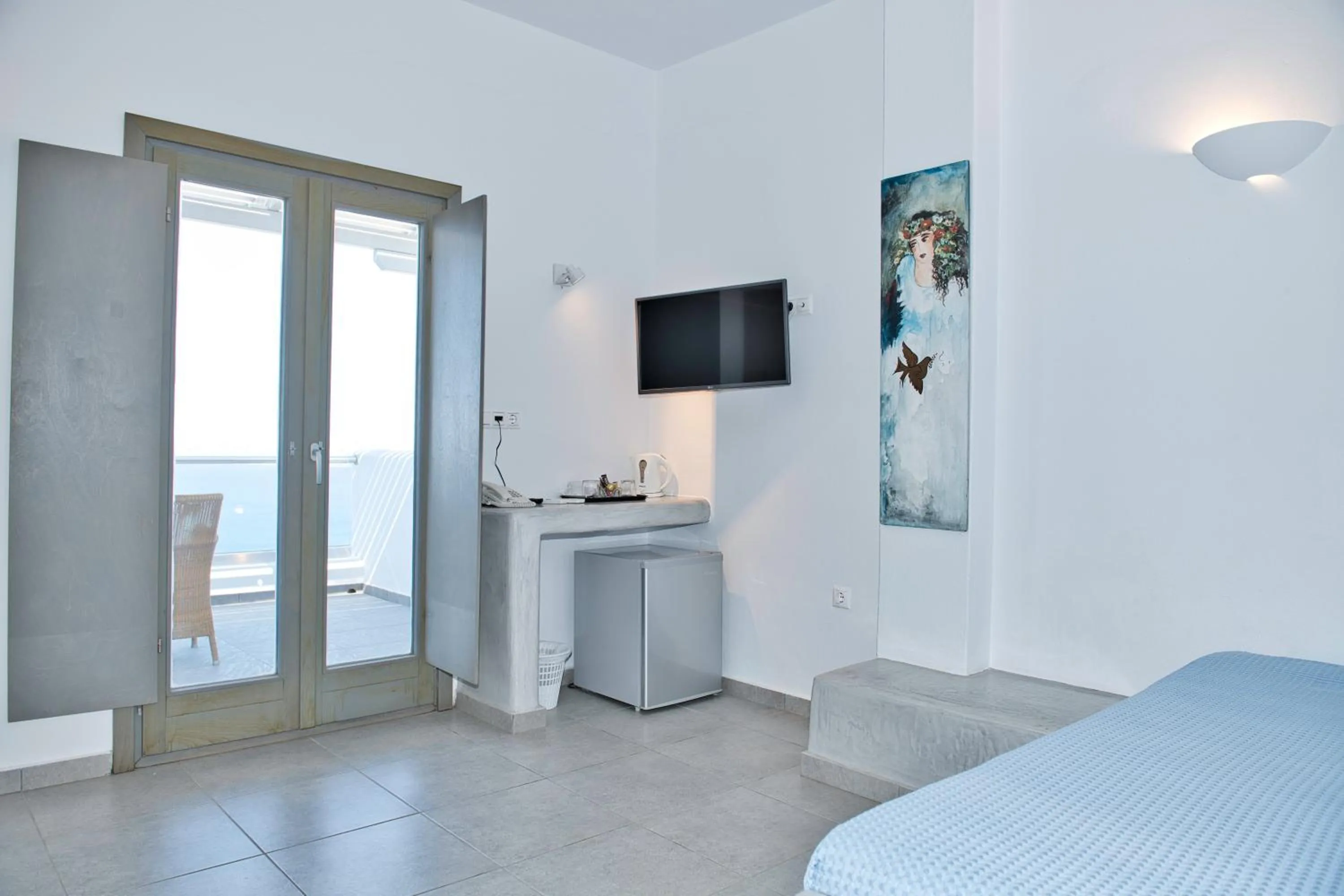 Seating area, Bed in The Last Sunbeam - Adults Only