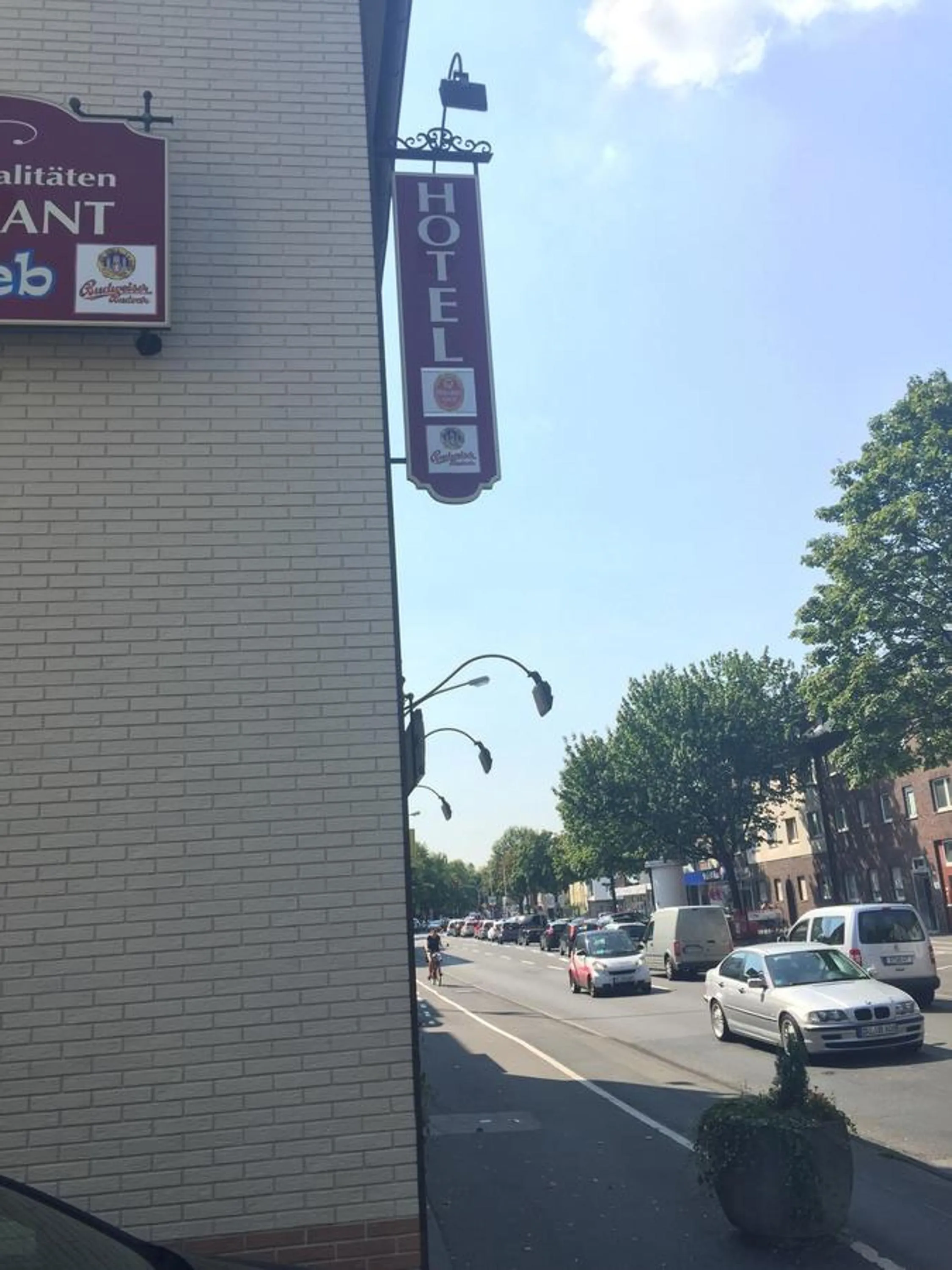 Property building in Hotel Restaurant Zagreb