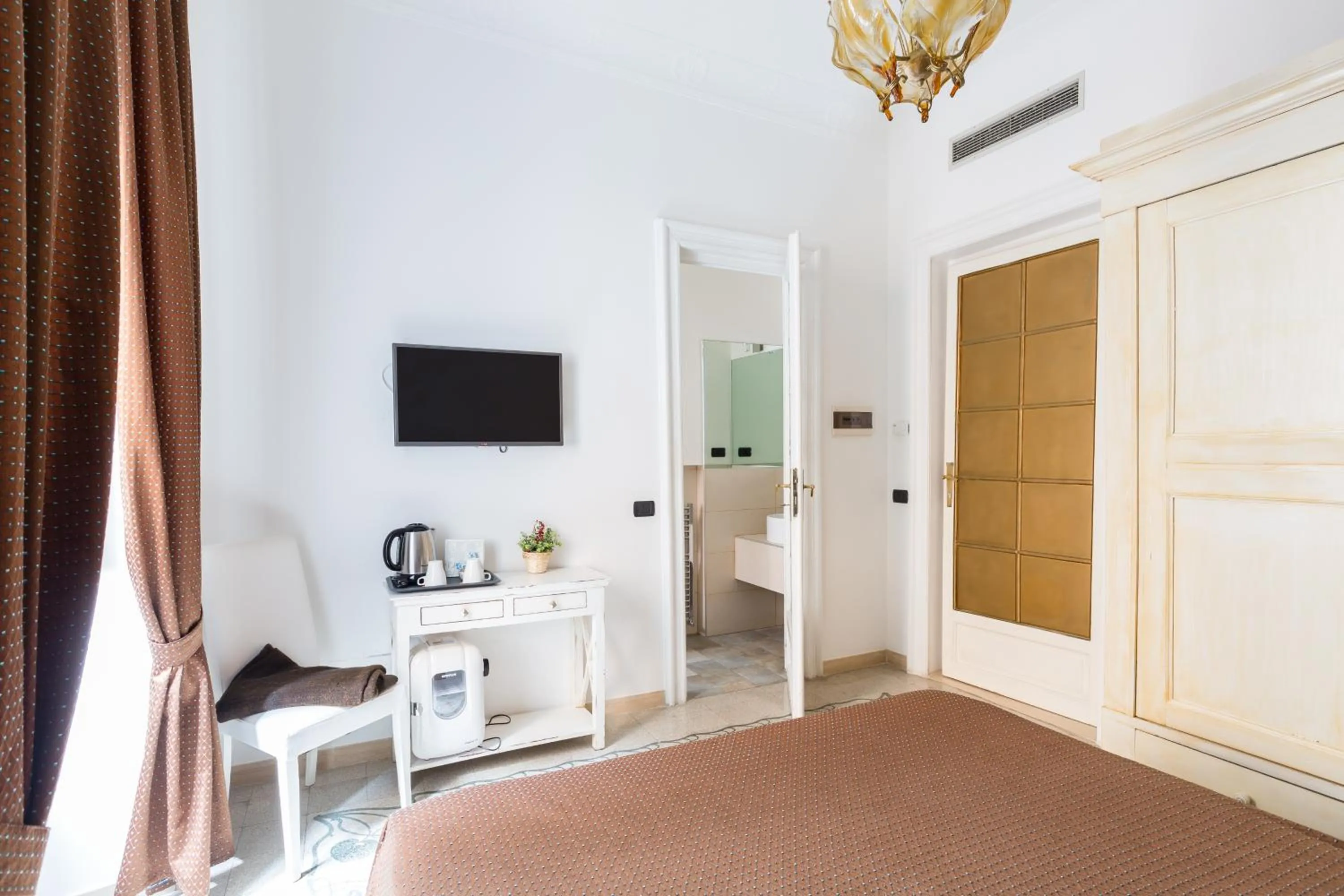 Bed in Relais Calamatta