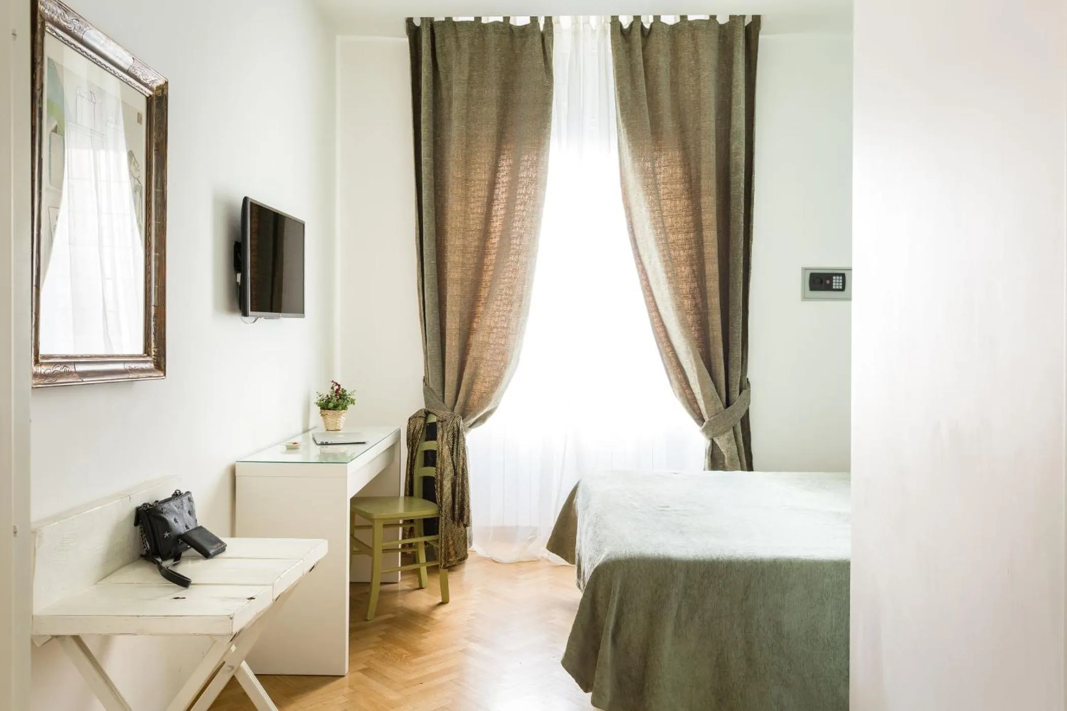 Bed in Relais Calamatta