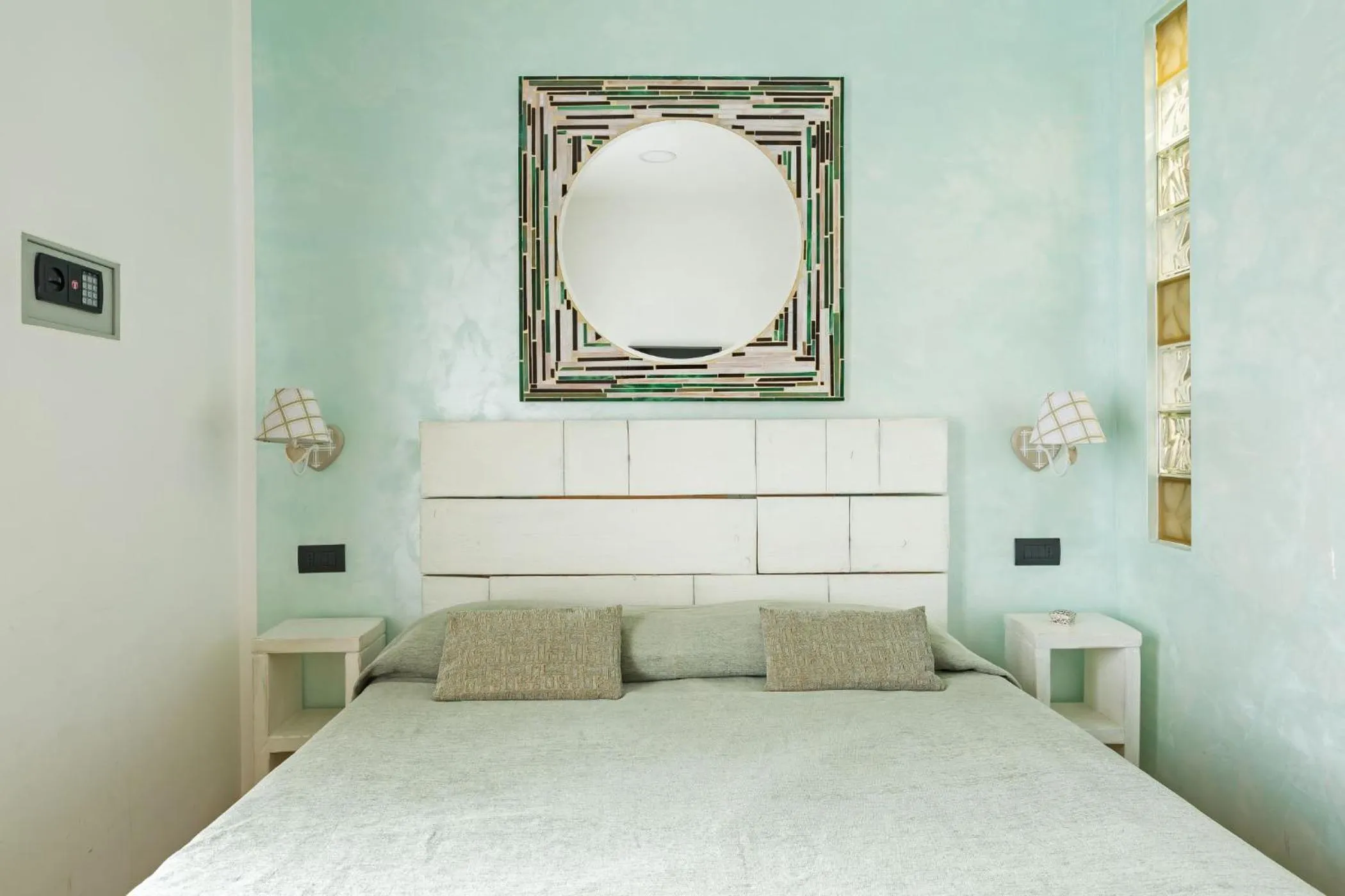 Bed in Relais Calamatta