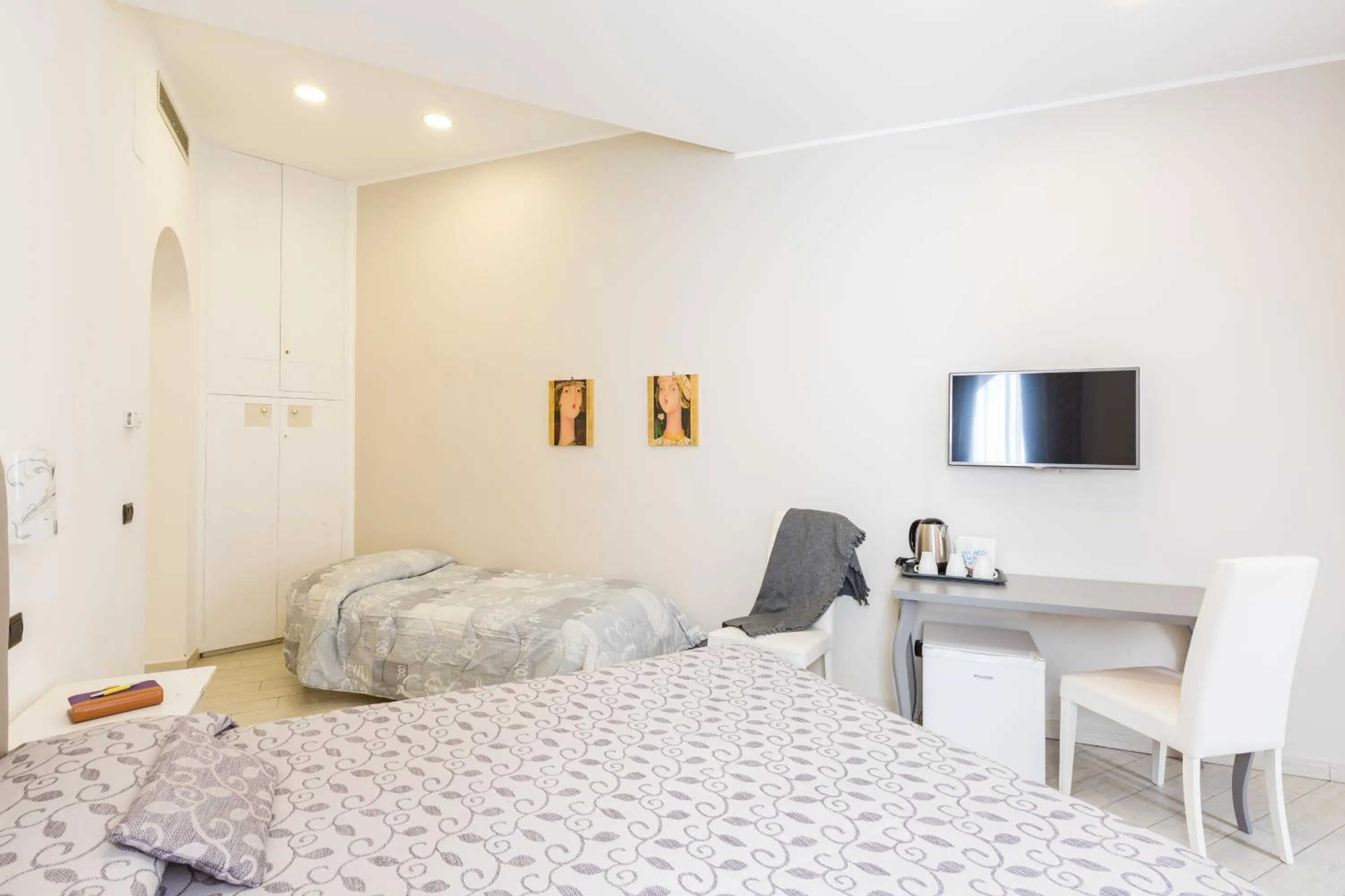 Bed in Relais Calamatta