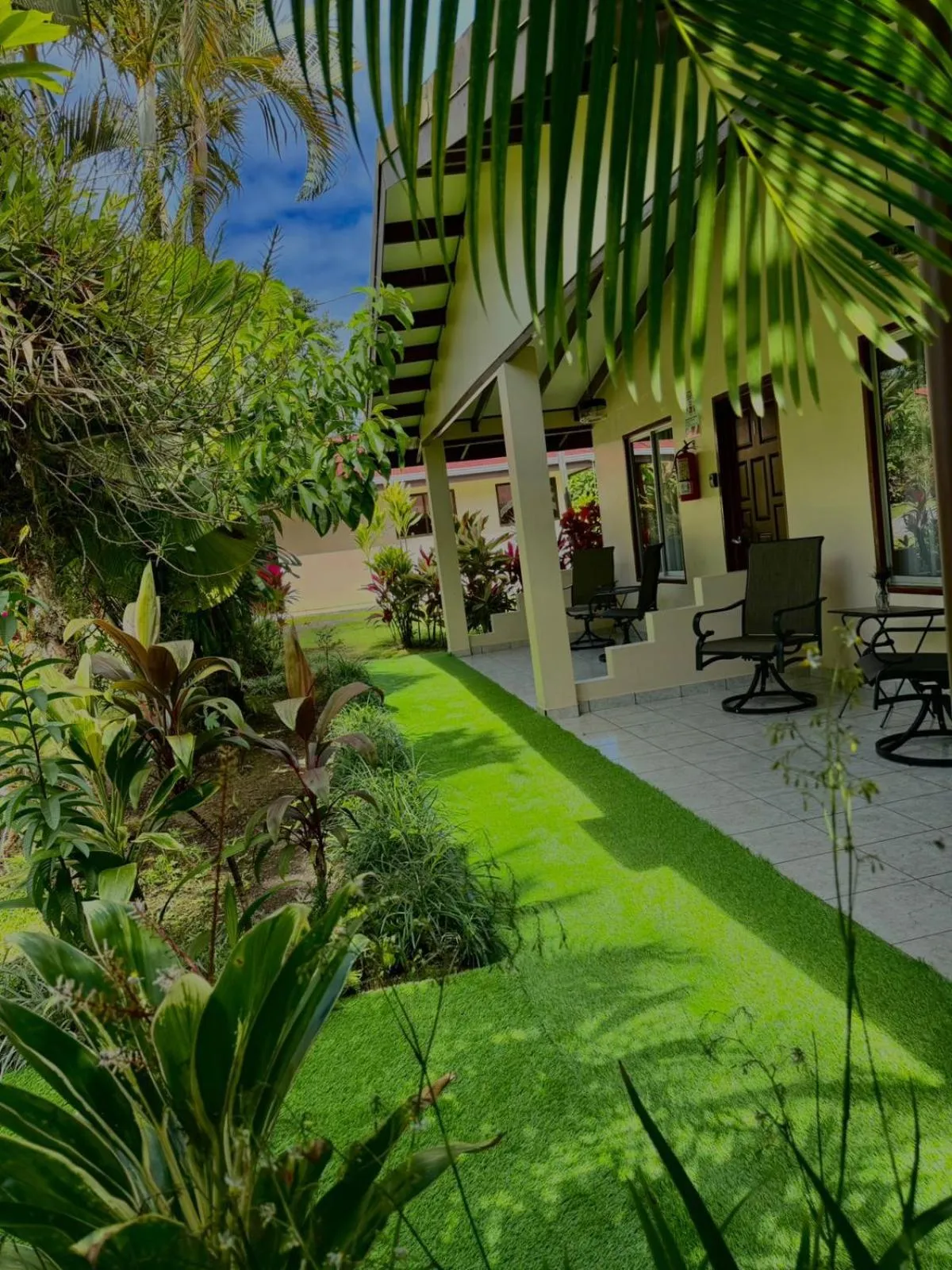 Garden in Loma Real Hot Springs Bed & Breakfast