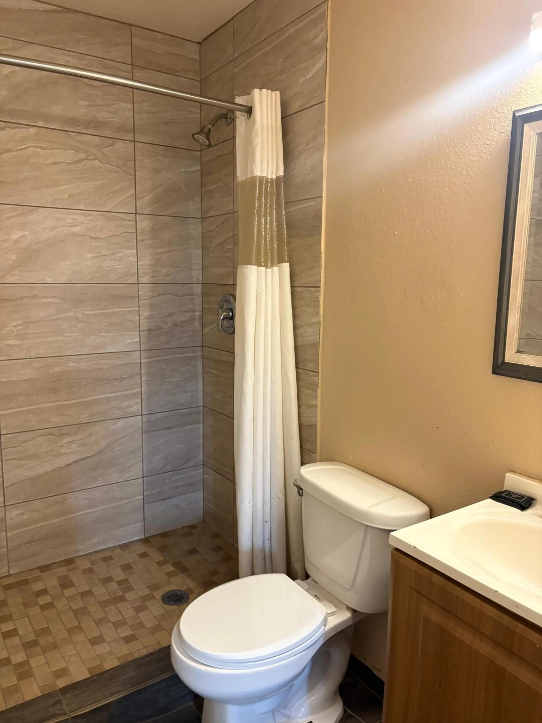 Bathroom in SE'Air Motel By Townhouse Corpus Christi - Padre Island Tx