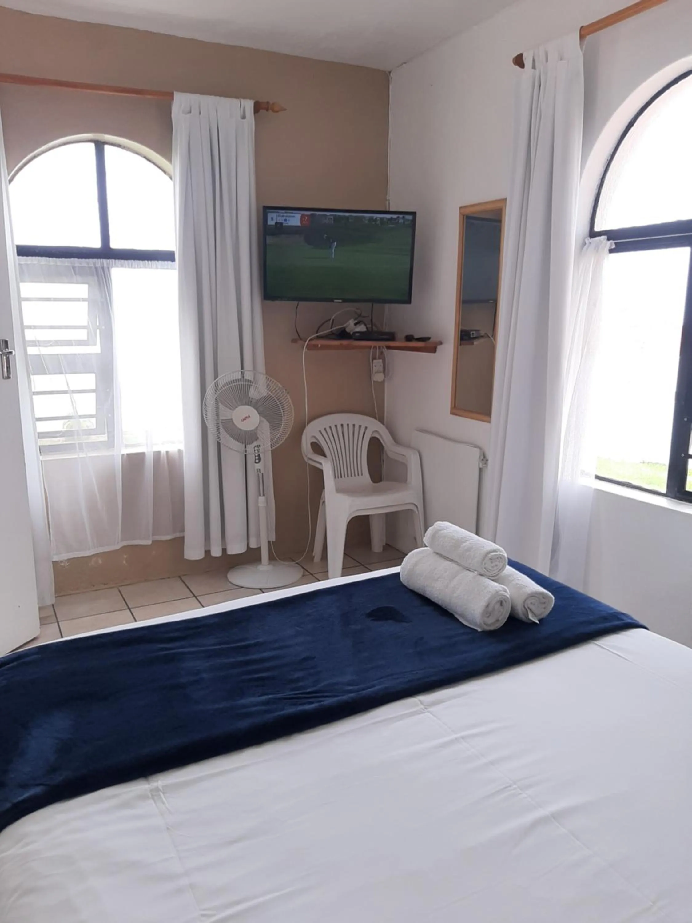 Bed in Oom Piet Accommodation