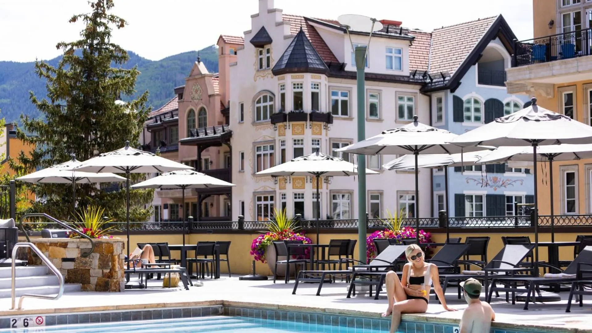 Swimming pool in The Landmark