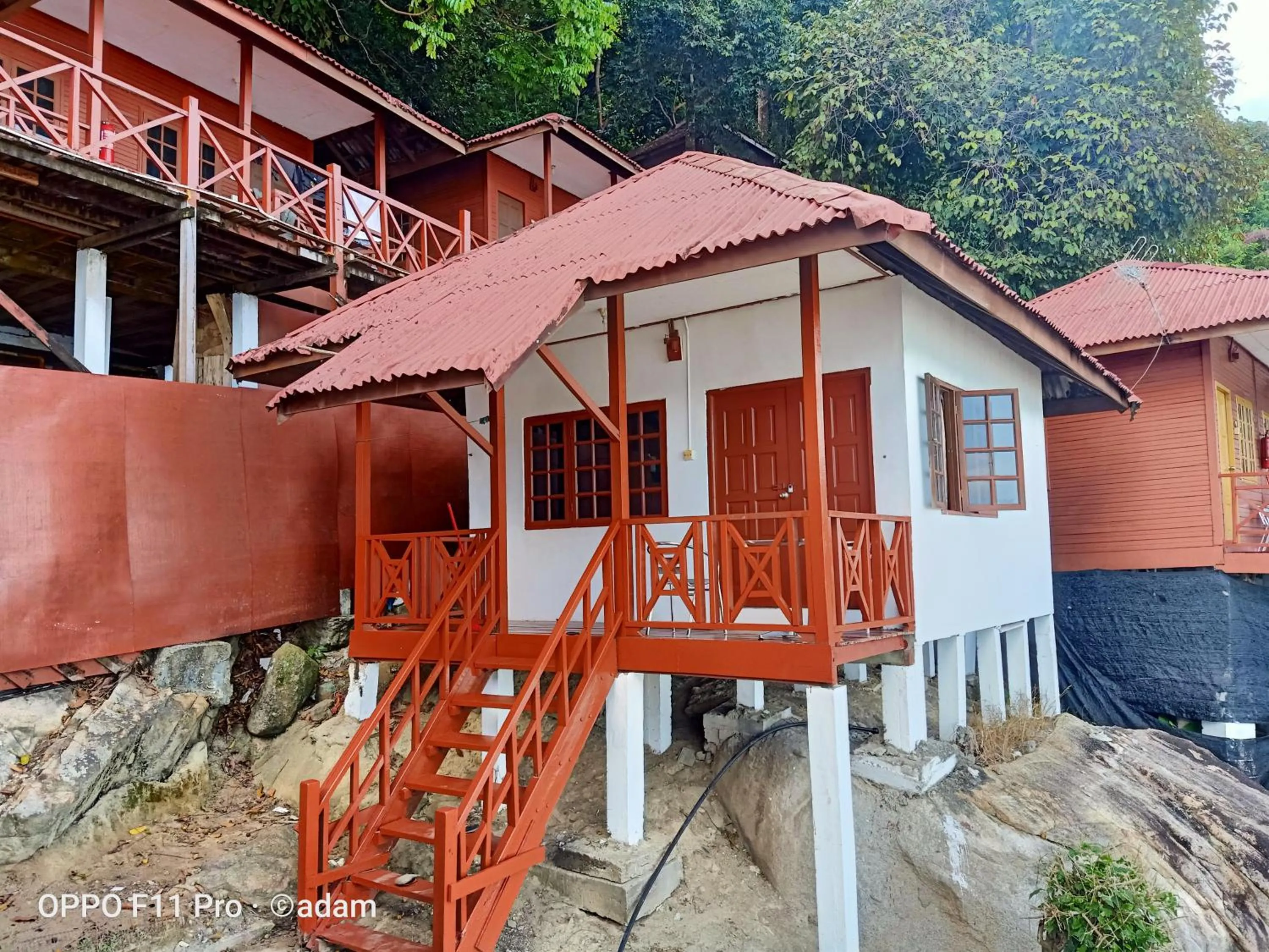 Facade/entrance in Senja Bay Resort