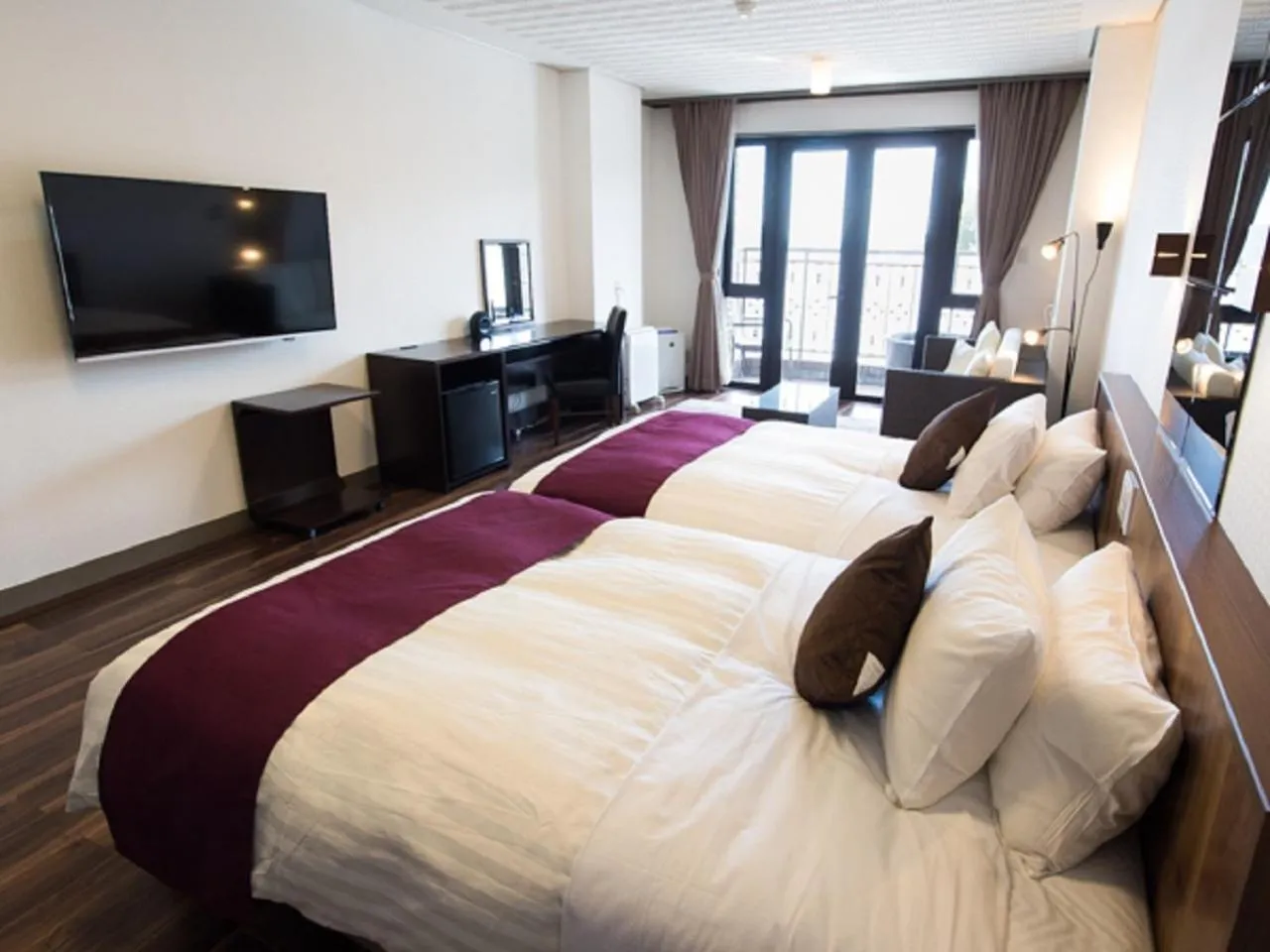 Photo of the whole room, Bed in LiVEMAX RESORT Jogasaki Kaigan