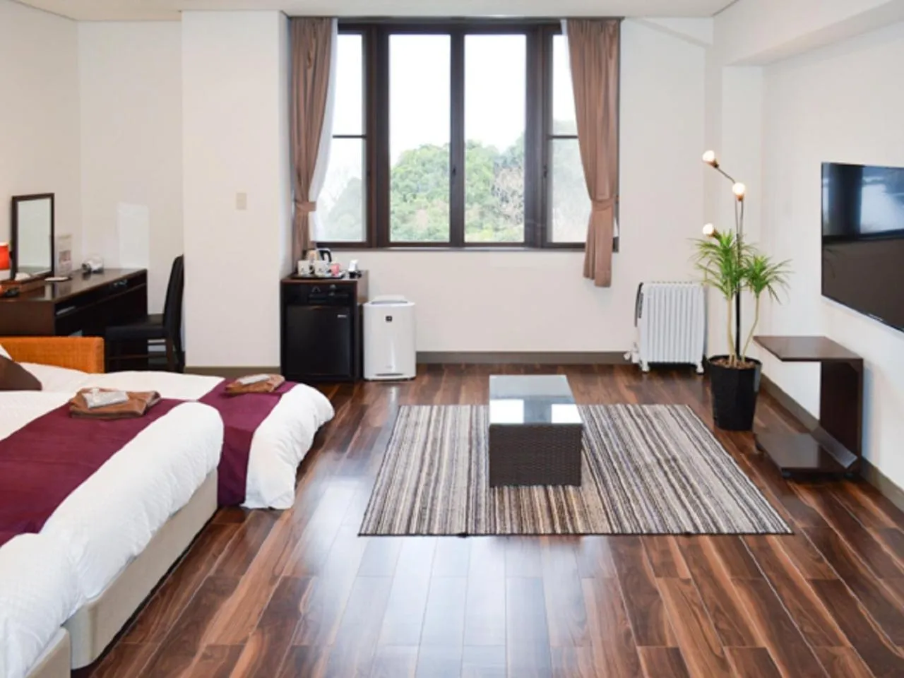 Photo of the whole room, Bed in LiVEMAX RESORT Jogasaki Kaigan