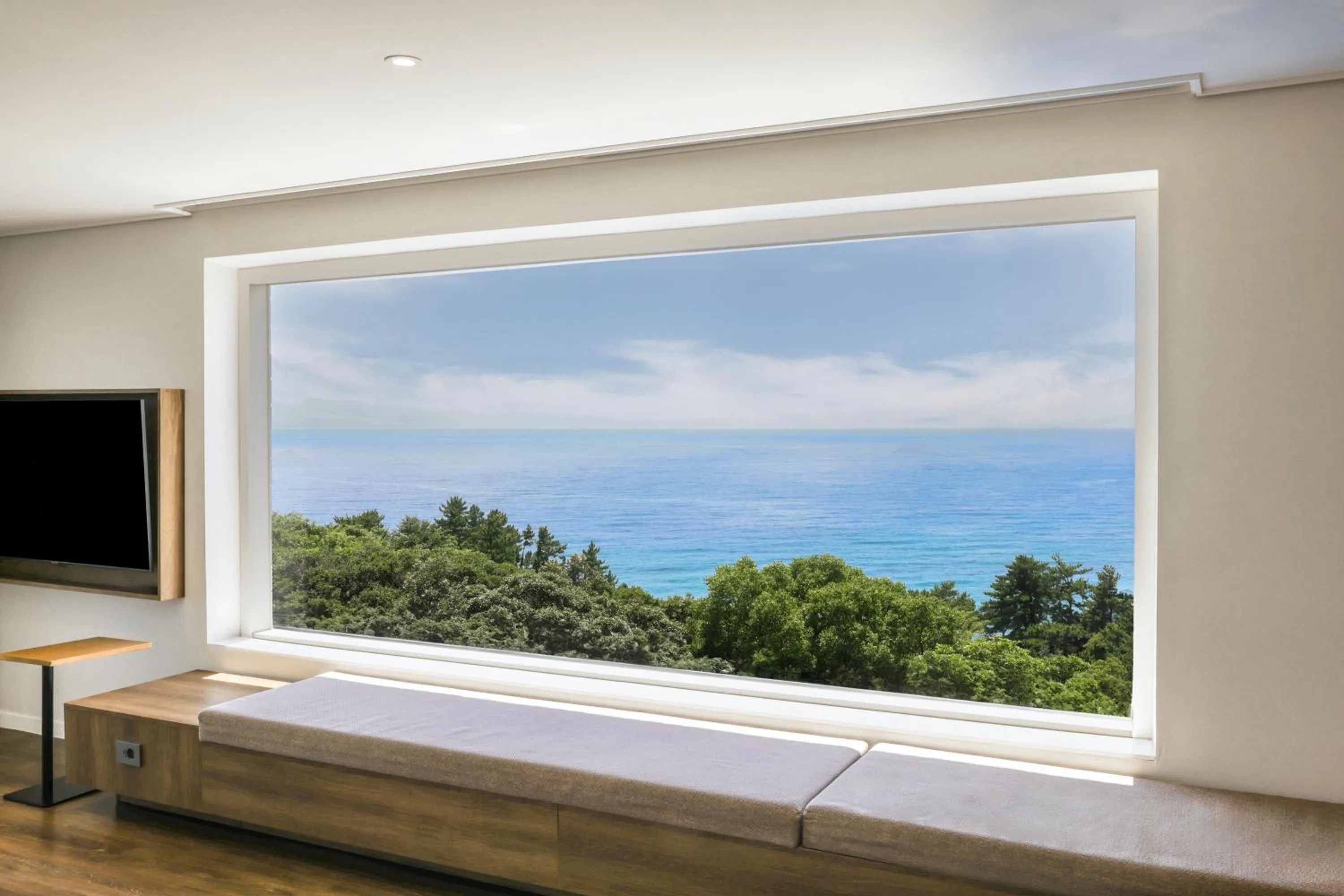 Sea view in Kensington Resort Jeju Jungmun