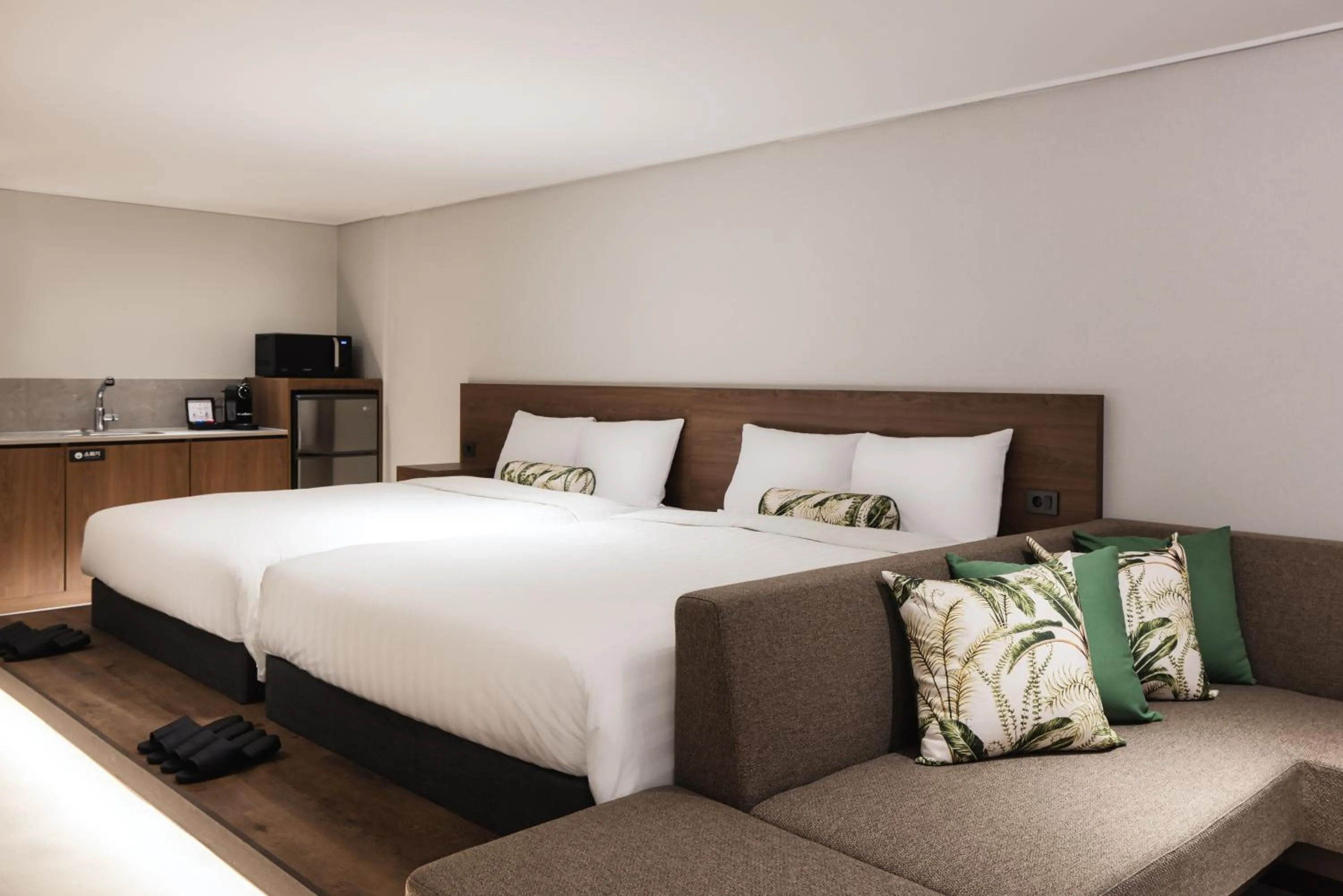 Bed in Kensington Resort Jeju Jungmun