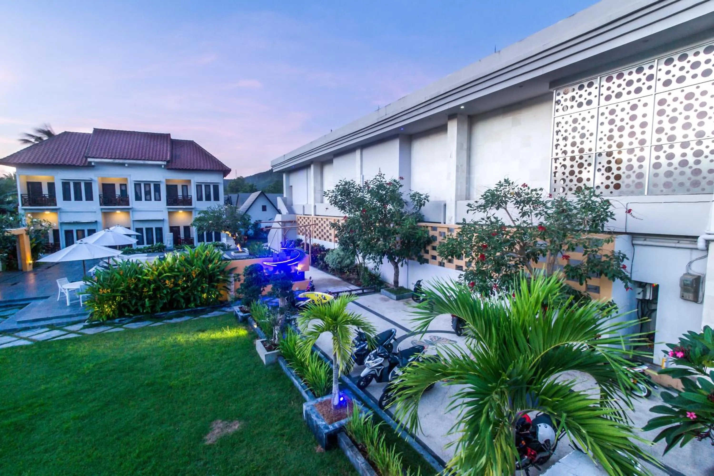 Property building in JM Hotel Kuta Lombok