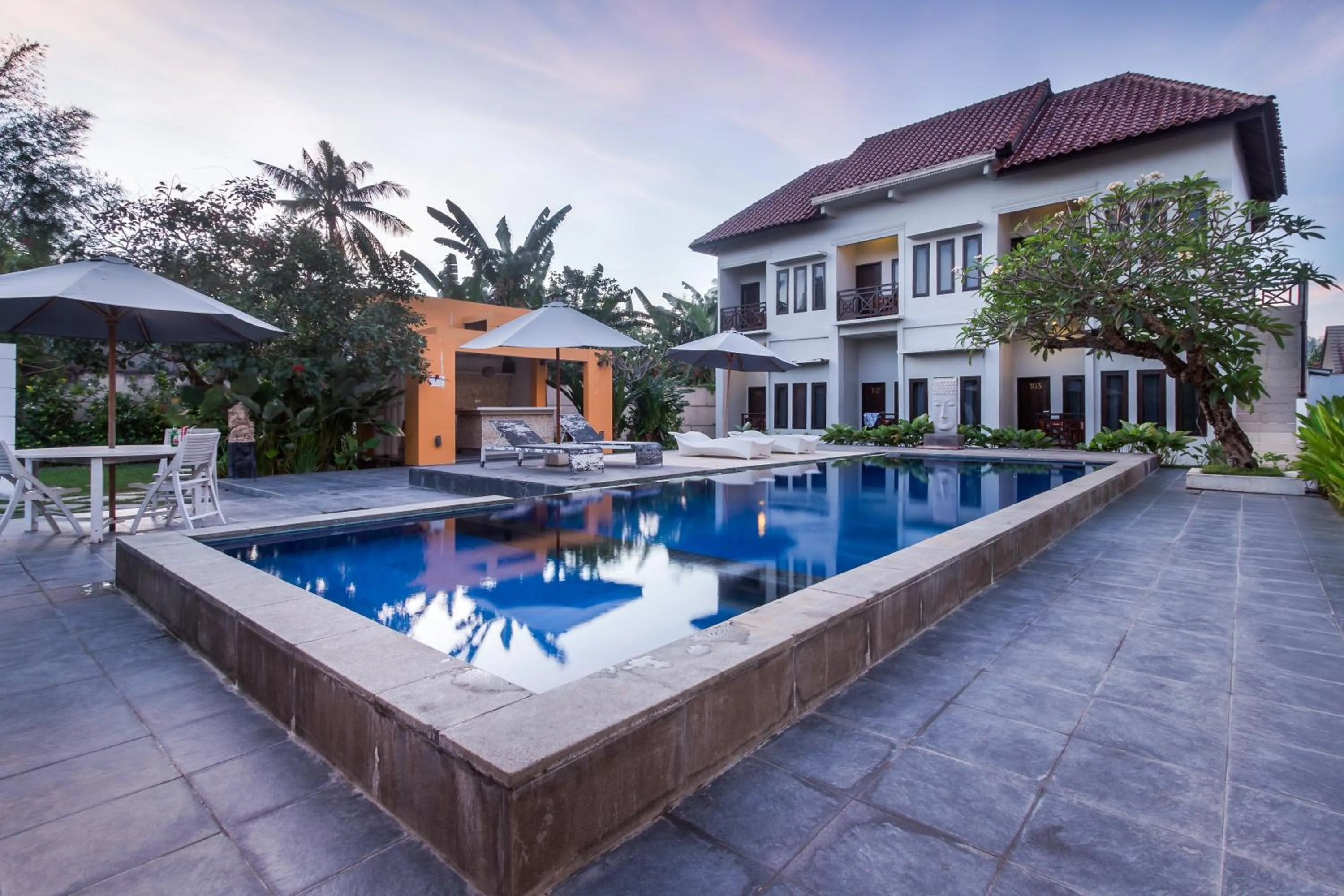 Property building in JM Hotel Kuta Lombok