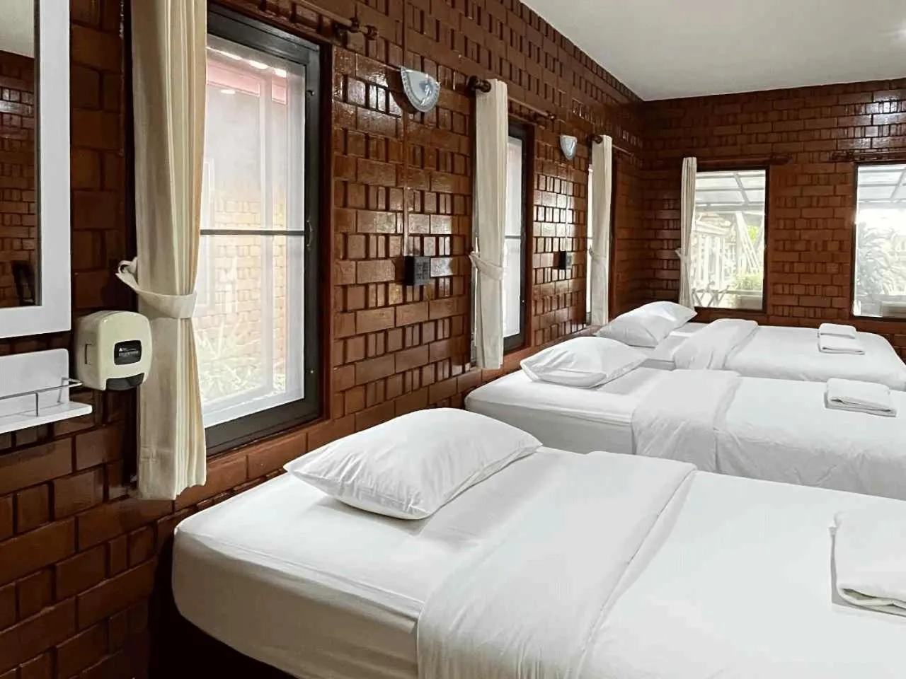 Bed in Ban Krut Resort