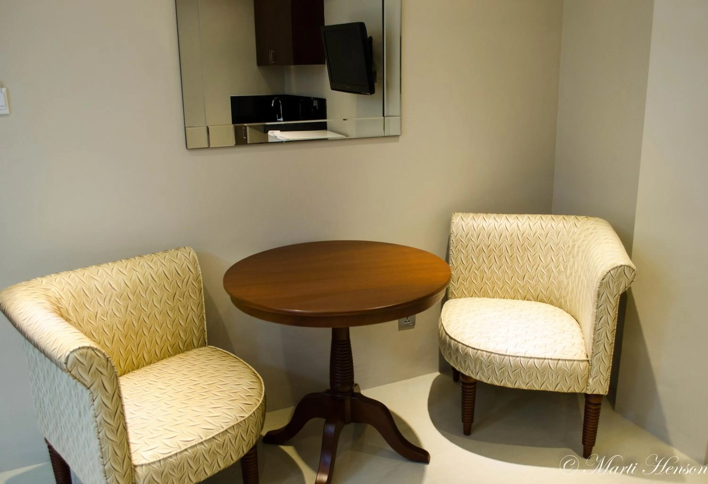 Dining area in Ritz Hotel Angeles