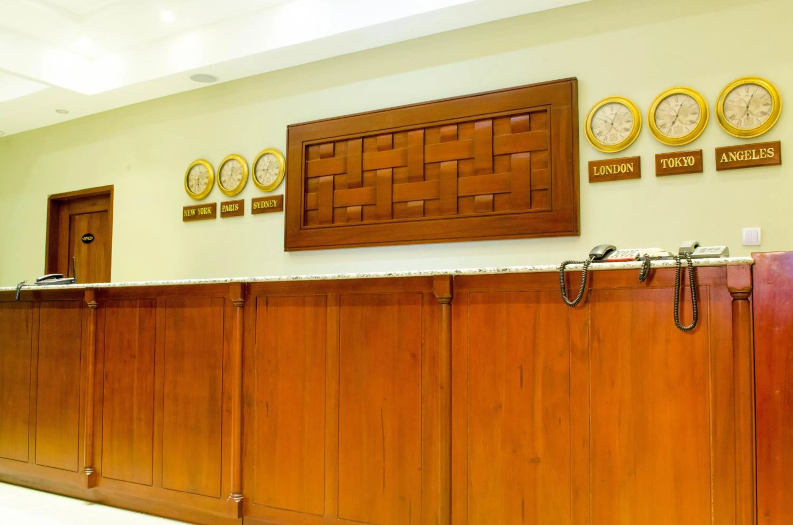 Lobby or reception in Ritz Hotel Angeles