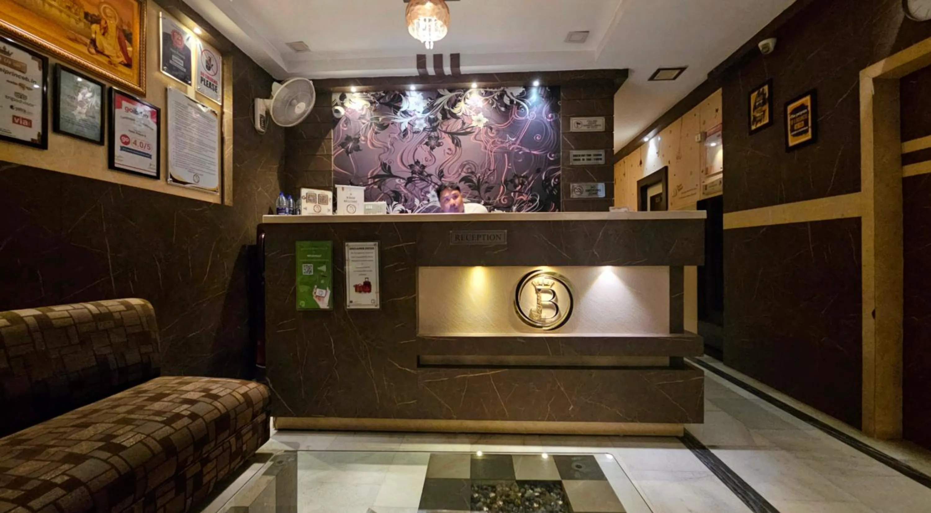 Lobby or reception in Hotel Prince B