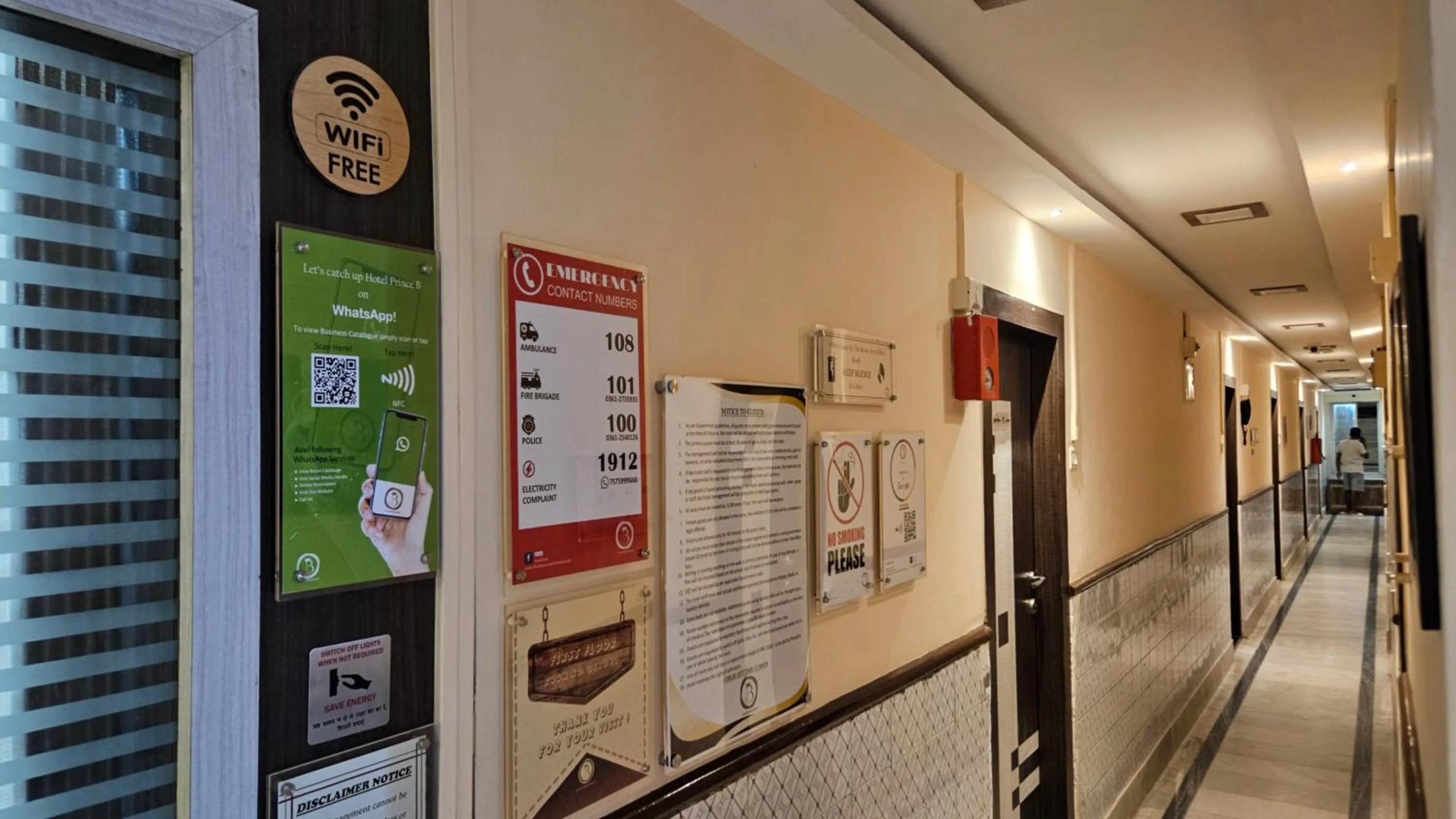 Lobby or reception in Hotel Prince B